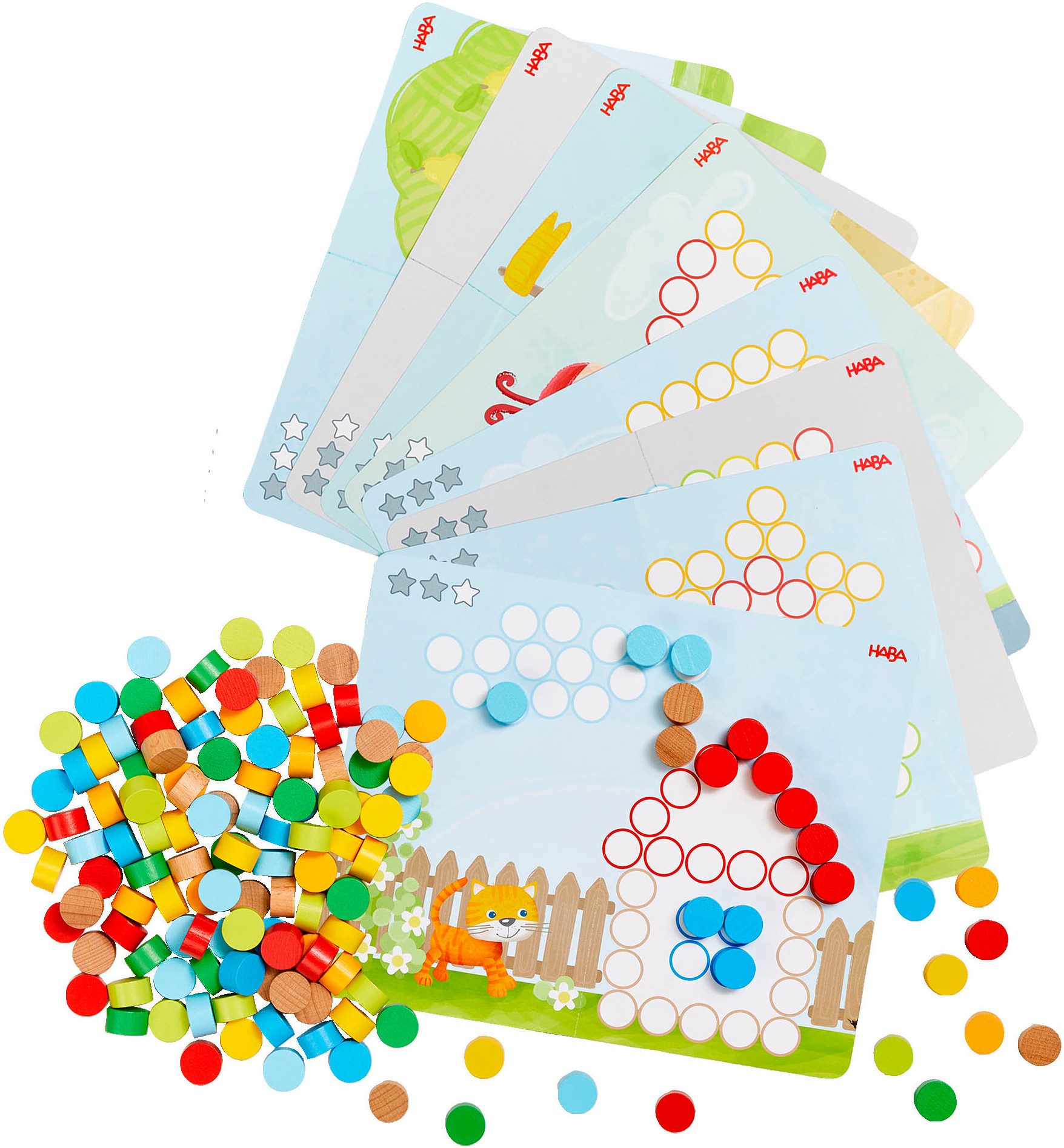 Haba Lernspielzeug Zuordnungsspiel Scheibix