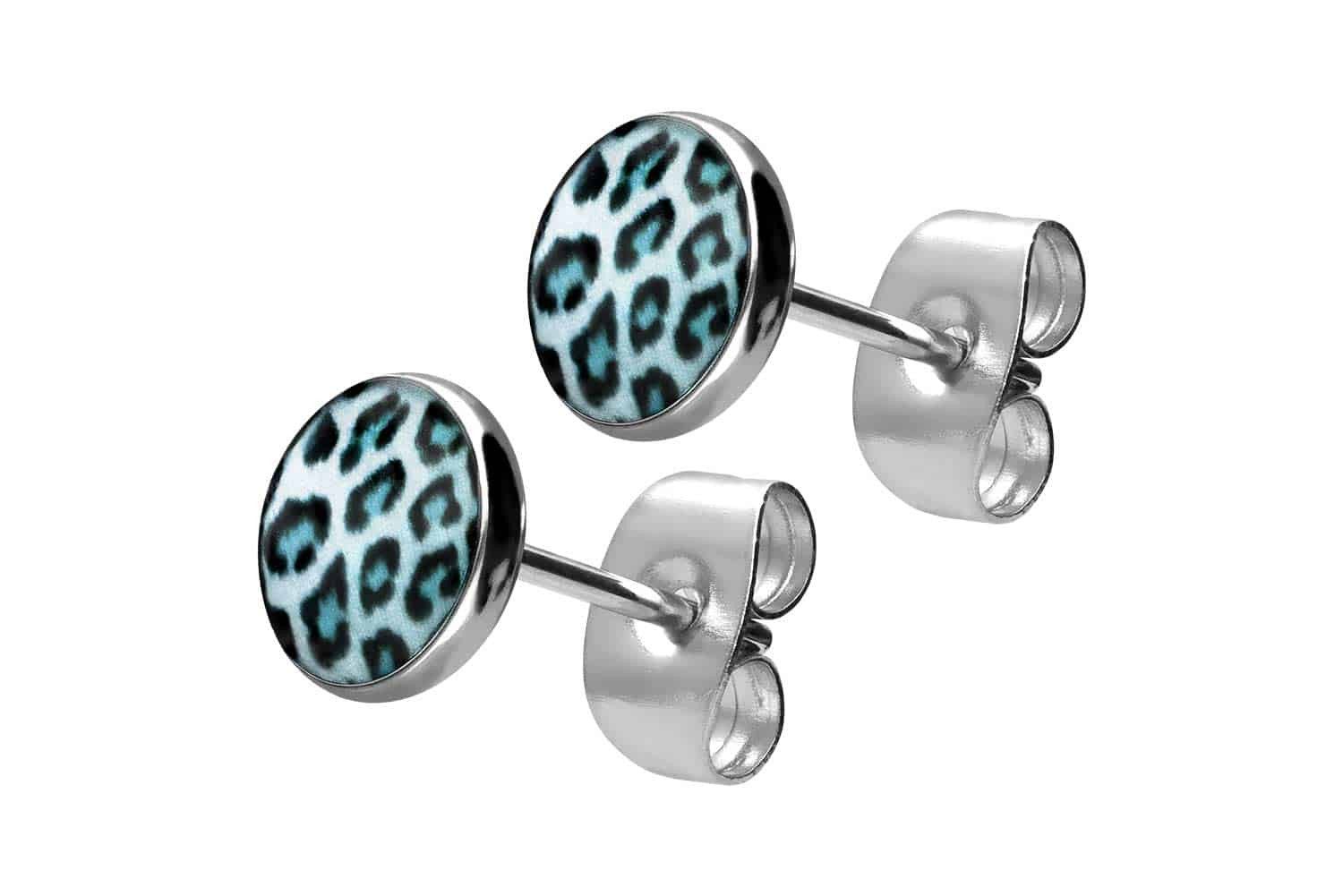 FILANGO Paar Ohrstecker Chirurgenstahl Ohrstecker LEOPARD günstig online kaufen