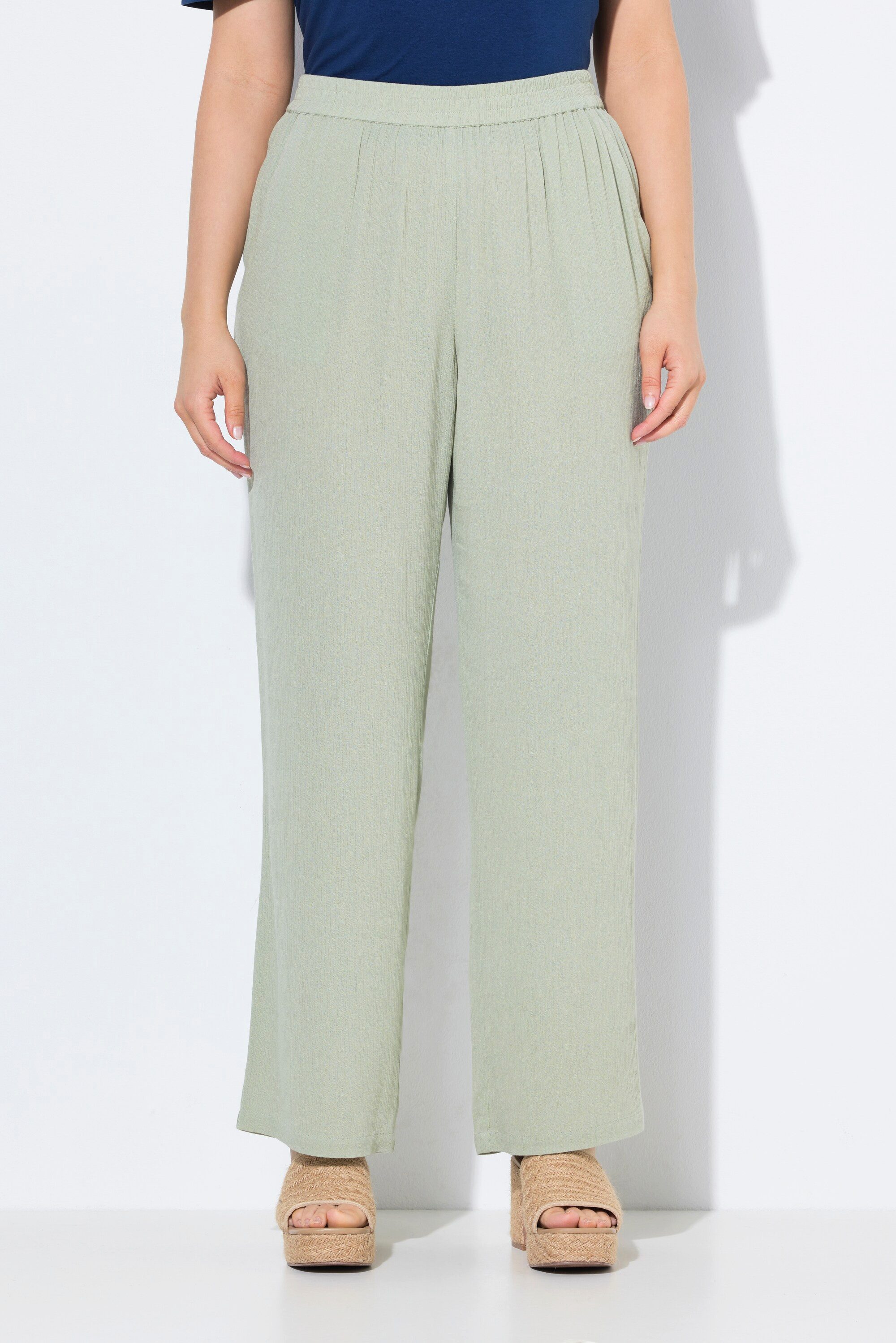Ulla Popken Schlupfhose Hose Rose weites günstig online kaufen