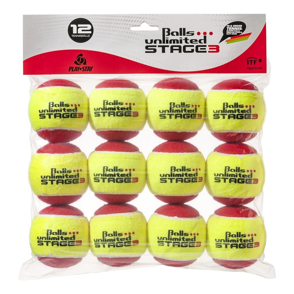 Tennisball Stage 3 Rot - Beutel - Play And Stay Ball