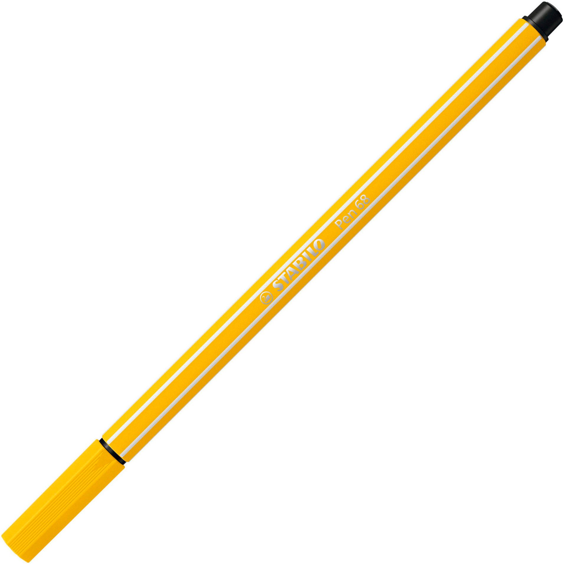 STABILO Filzstift Premium-Filzstift - STABILO Pen 68 - 10er Pack - 10 Farben, Made in Germany