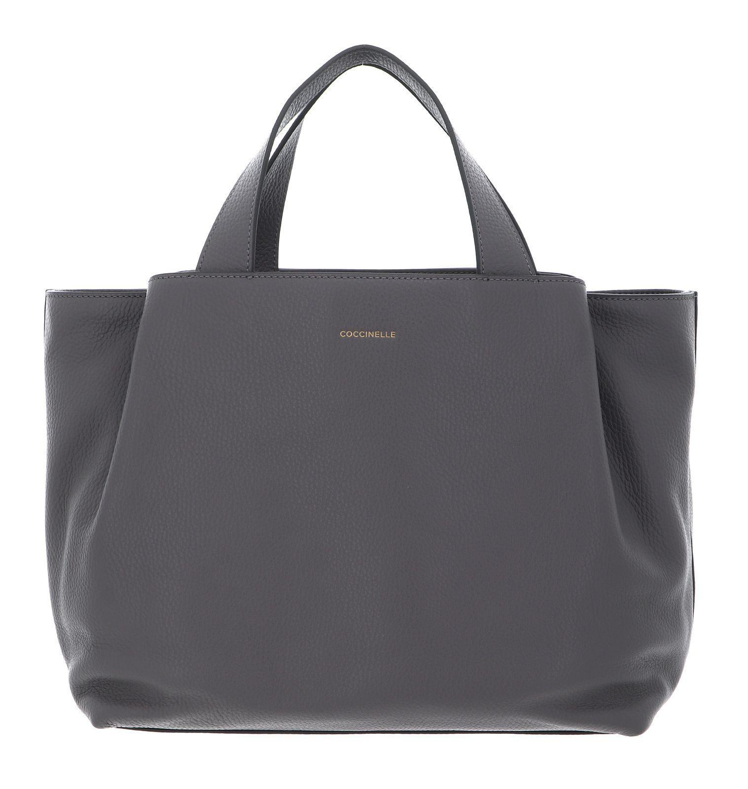 COCCINELLE Schultertasche Handbag Grained Leather, aus echtem Rindsleder
