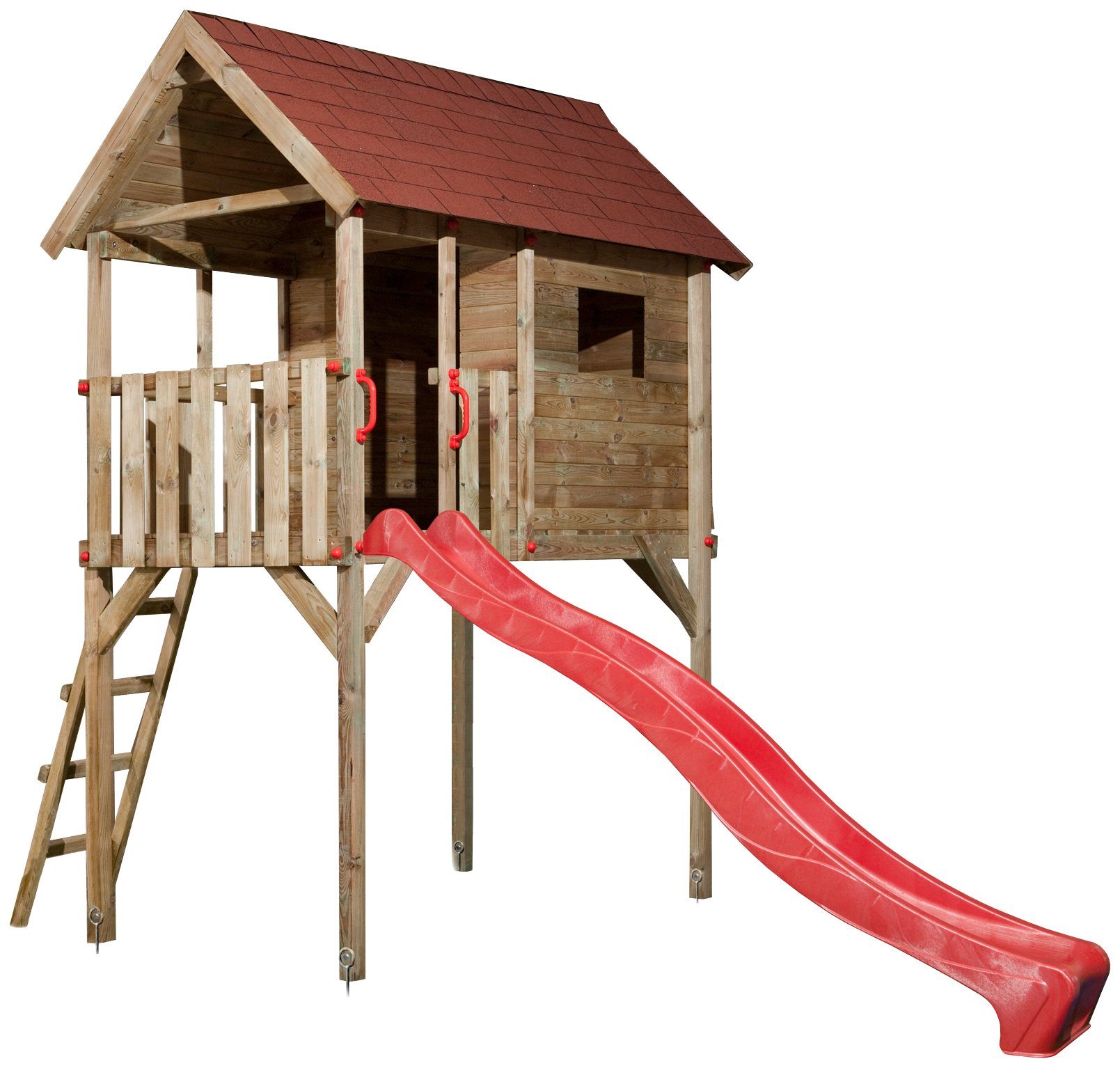 weka Spielhaus Tabaluga Kinderstelzenhaus 815, BxTxH: 375x235x332 cm