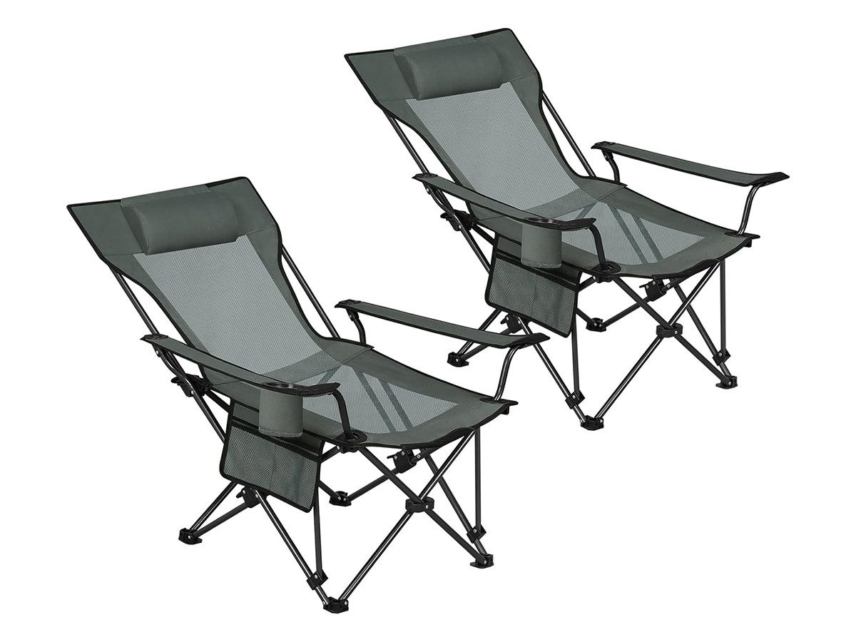 Woltu Campingstuhl, klappbar, verstellbare Rückenlehne, Ultraleicht günstig online kaufen
