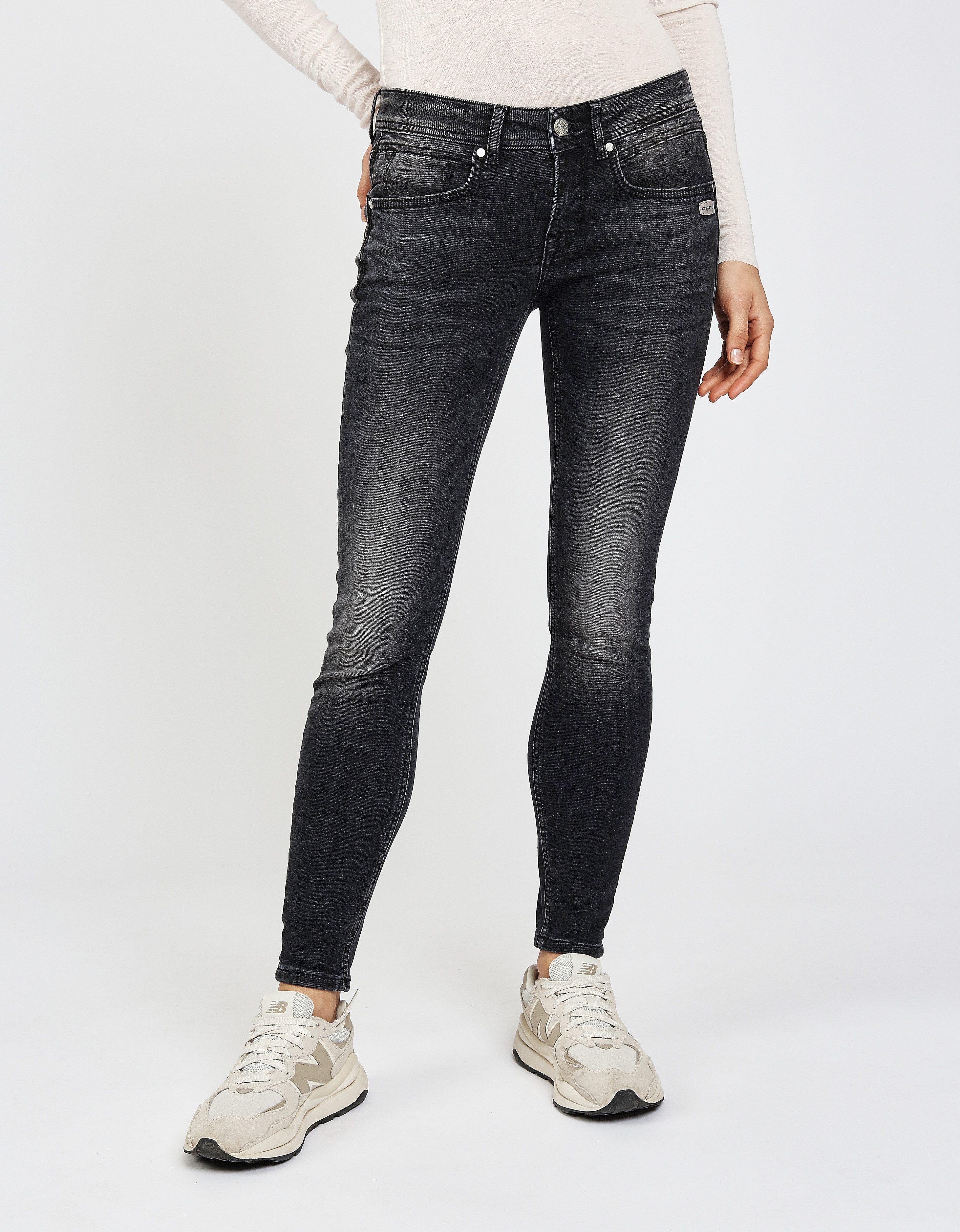 GANG Skinny-fit-Jeans 94FAITH CROPPED mit verkürzter günstig online kaufen