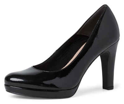 Tamaris High-Heel-Pumps in glänzender Optik