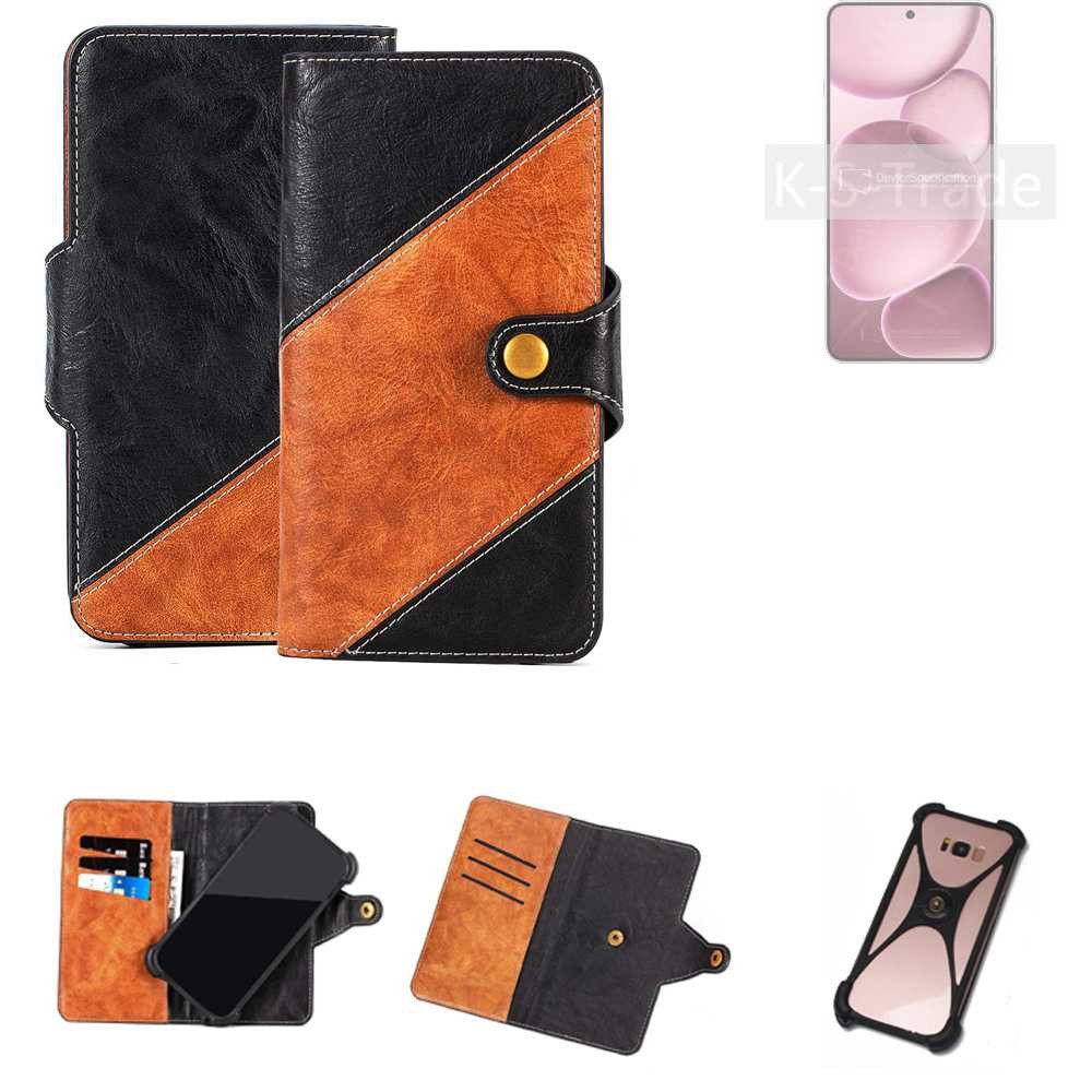 K-S-Trade Handyhülle für Oppo Find X8 Ultra, Handyhülle Schutzhülle Bookstyle Case Wallet-Case Handy Cover
