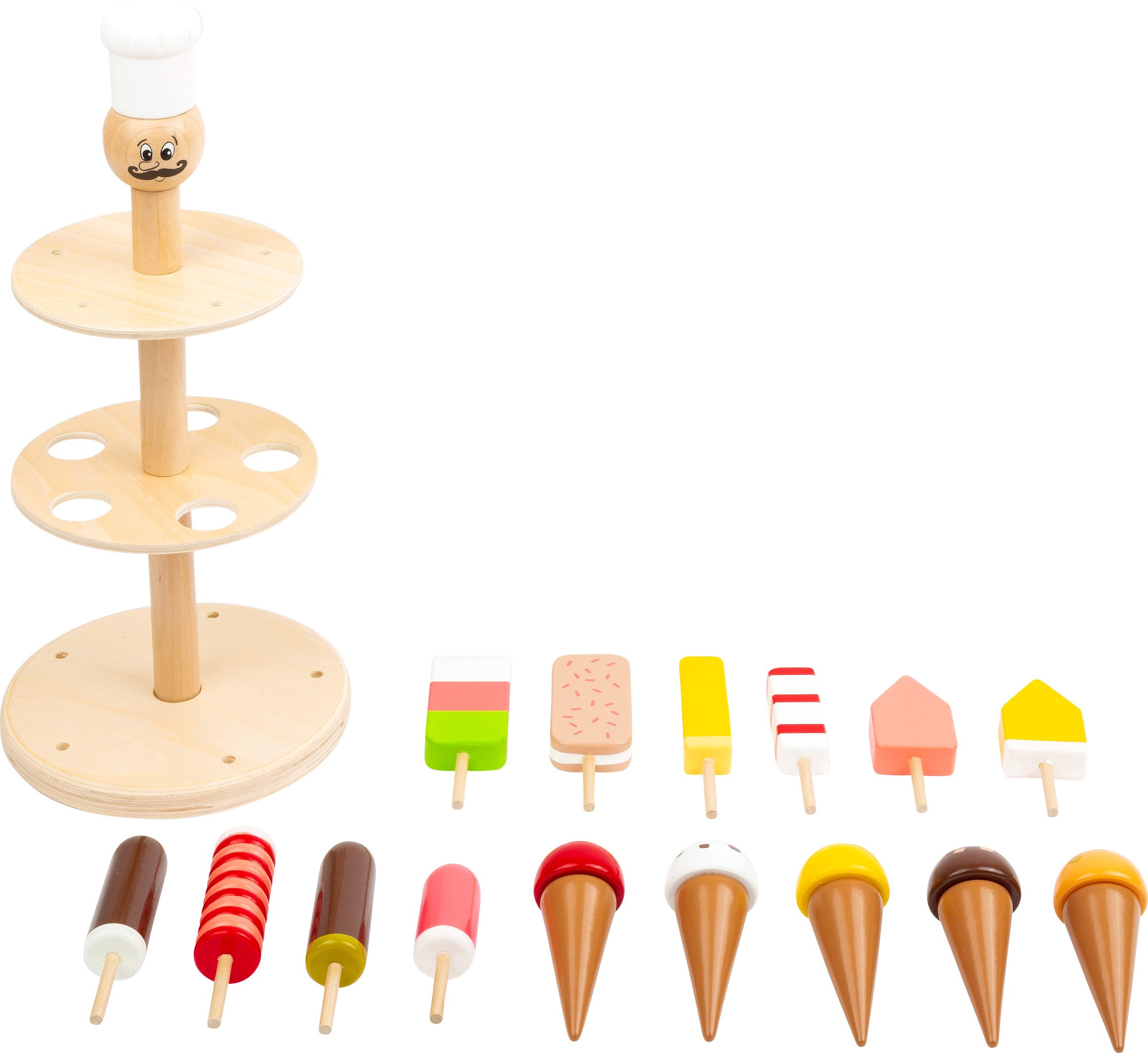 Small Foot Kaufladensortiment Eisständer Luigi Gelato