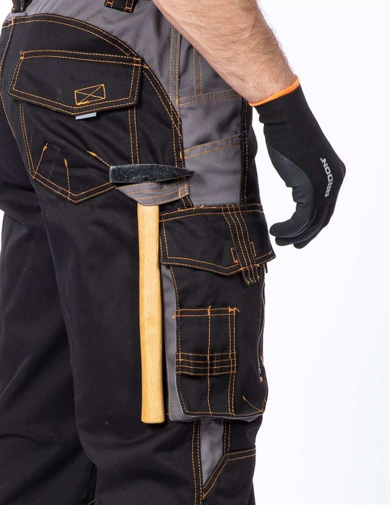 Ardon Safety Arbeitshose Arbeitshose Sicherheitshose Bundhose Multifunktion-Taschen Cargohose – Bild 5 von 5