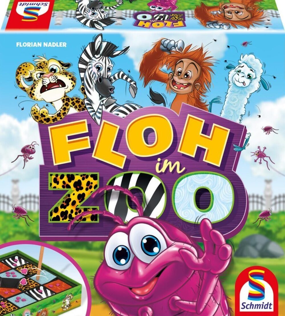 Schmidt Spiele 40637 - Pulci Allo Zoo - Gioco Da Tavolo Per Bambini, Multicolore - 2