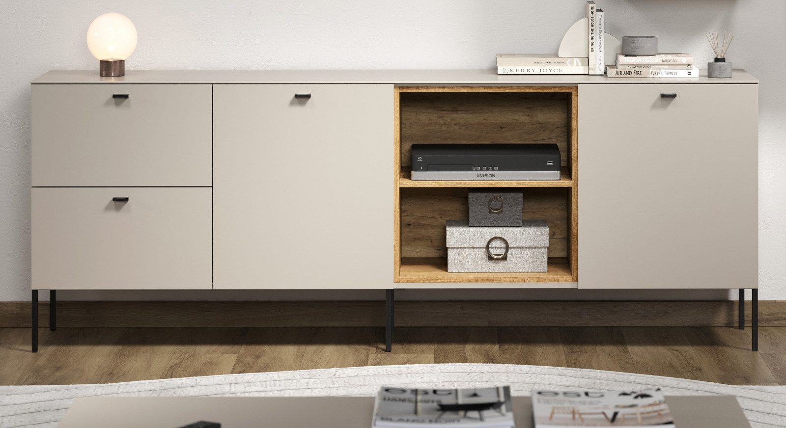 Furn.Design Sideboard Alegro (Kommode und TV günstig online kaufen