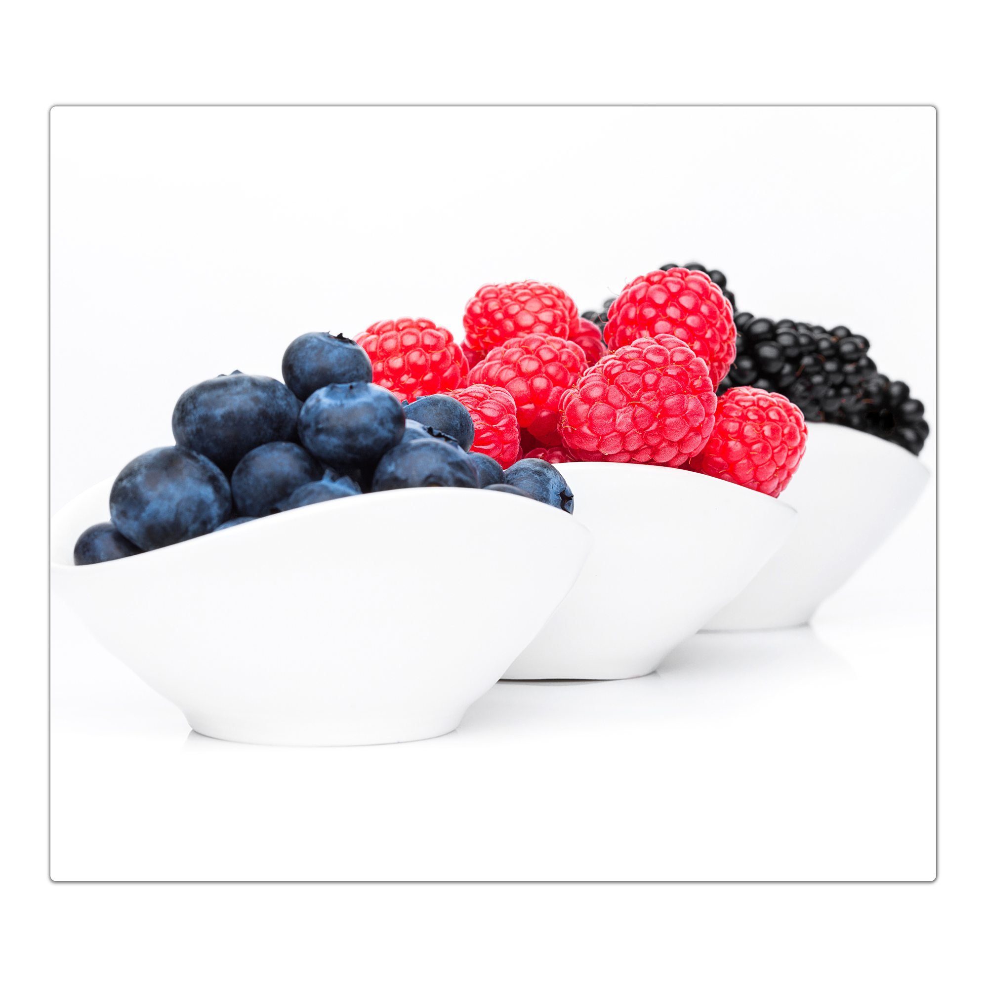 Primedeco Herd-Abdeckplatte Herdabdeckplatte Spritzschutz aus Glas Himbeeren und Heidelbeeren, Glas, (1 tlg). € 38,99