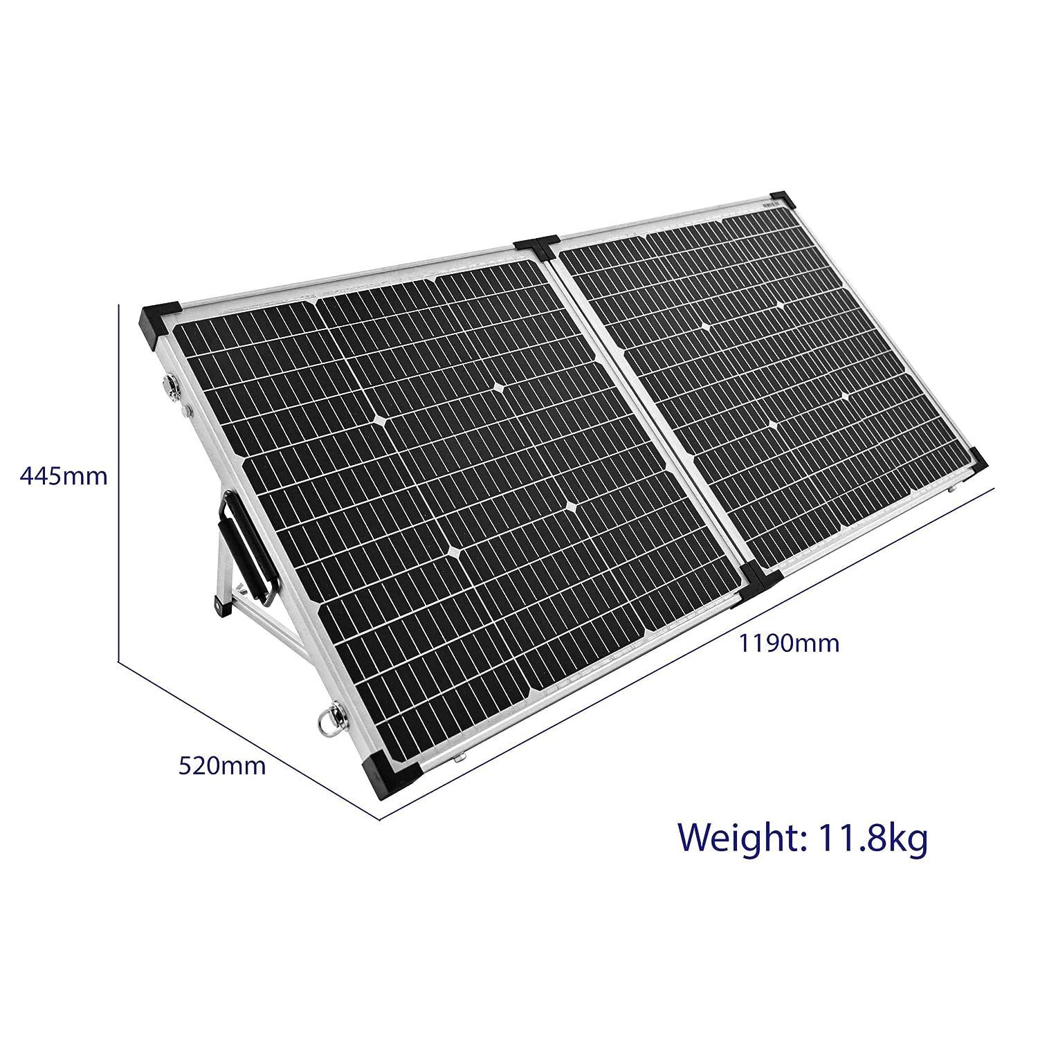 faltbar Solarmodul 240W mit Falcon Monokristalli Solaranlage MPPT-Regler Falcon Bluetooth