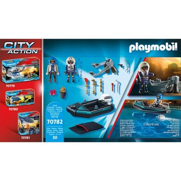 Playmobil® Konstruktionsspielsteine City Action Polizei-Jetpack: Festnahme des Kunsträubers