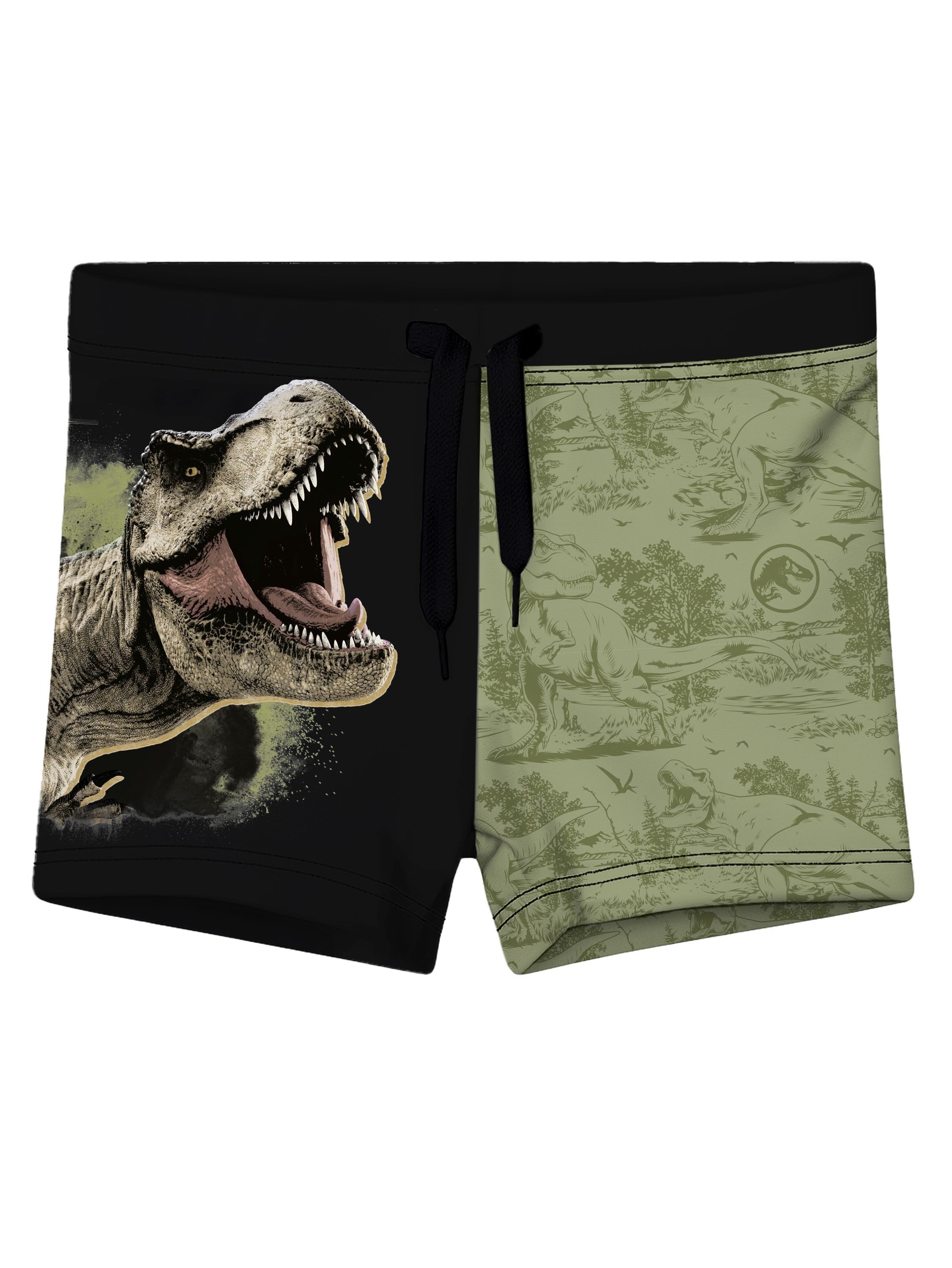 United Labels® Badehose Jurassic World Badehose Dinosaurier Schwimmhose Badekleidung Hose