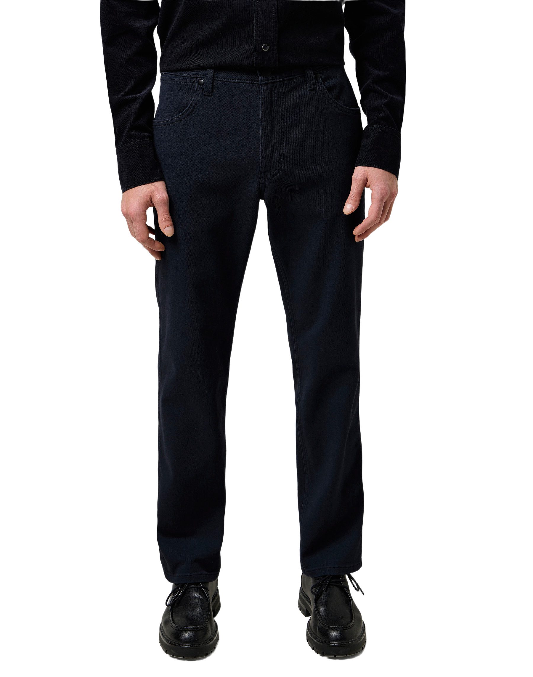 Wrangler 5-Pocket-Jeans WRANGLER GREENSBORO cold steel 112372417 - BRUSHED