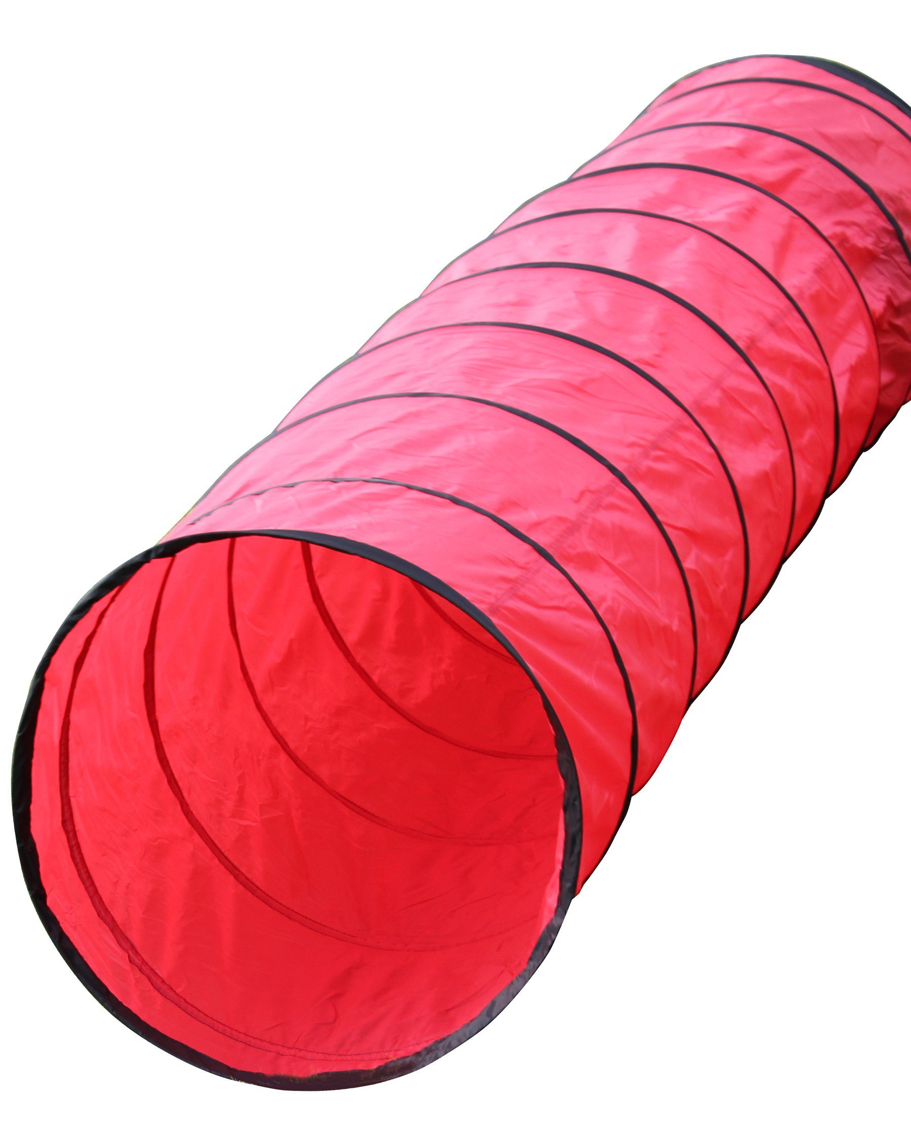 Superhund Agility-Tunnel Agility Spieltunnel, 3 m, ø 60 cm Farbe Rot, Polye günstig online kaufen