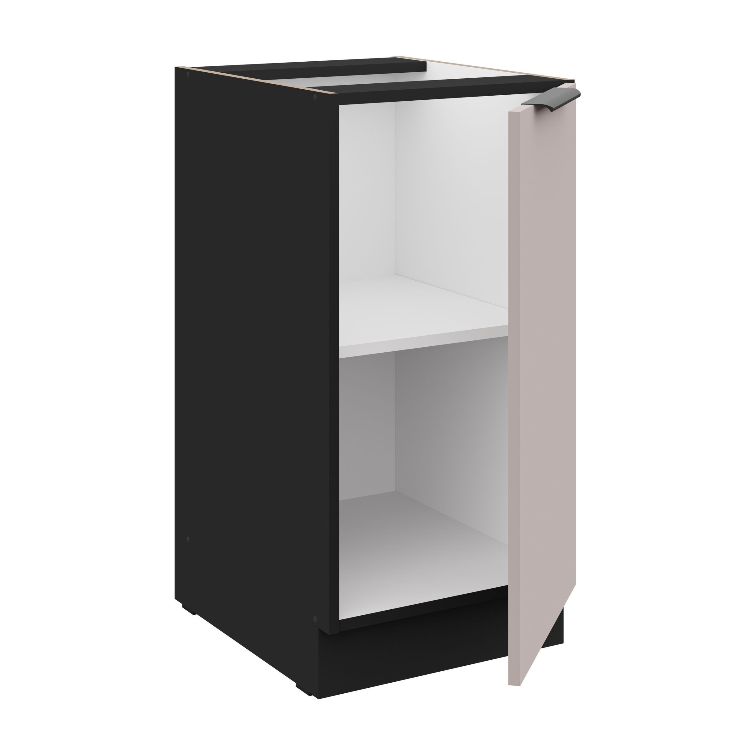 Küchen-Preisbombe Unterschrank 40 cm Küche ARONA Kaschmir beige Küchenzeile günstig online kaufen