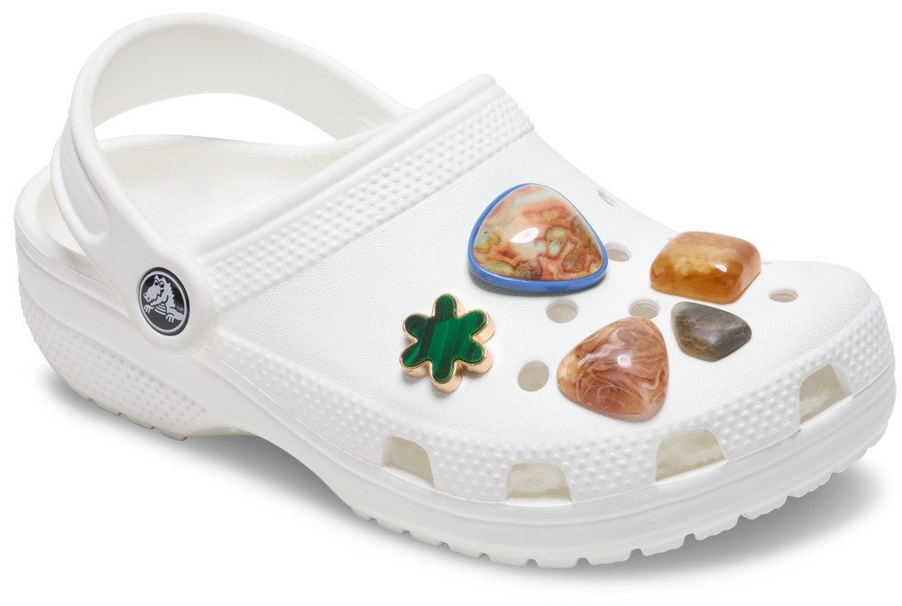 Crocs Schuhanstecker Jibbitz™ Crafted Stones (Set, 5-tlg., Kein Spielzeug. Nicht für Kinder unter 3 Jahren geeignet), Charm Anstecker