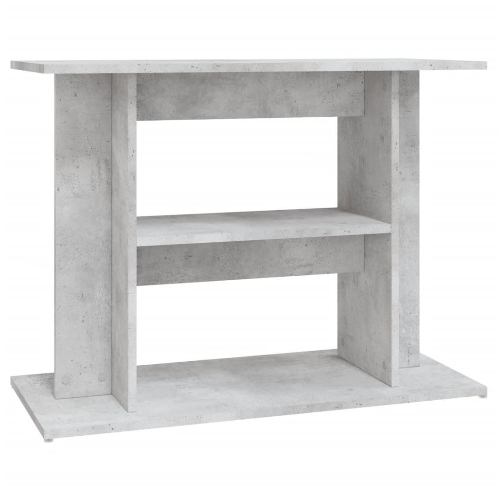 vidaXL Aquariumunterschrank Aquariumständer Betongrau 80x35x60 cm günstig online kaufen