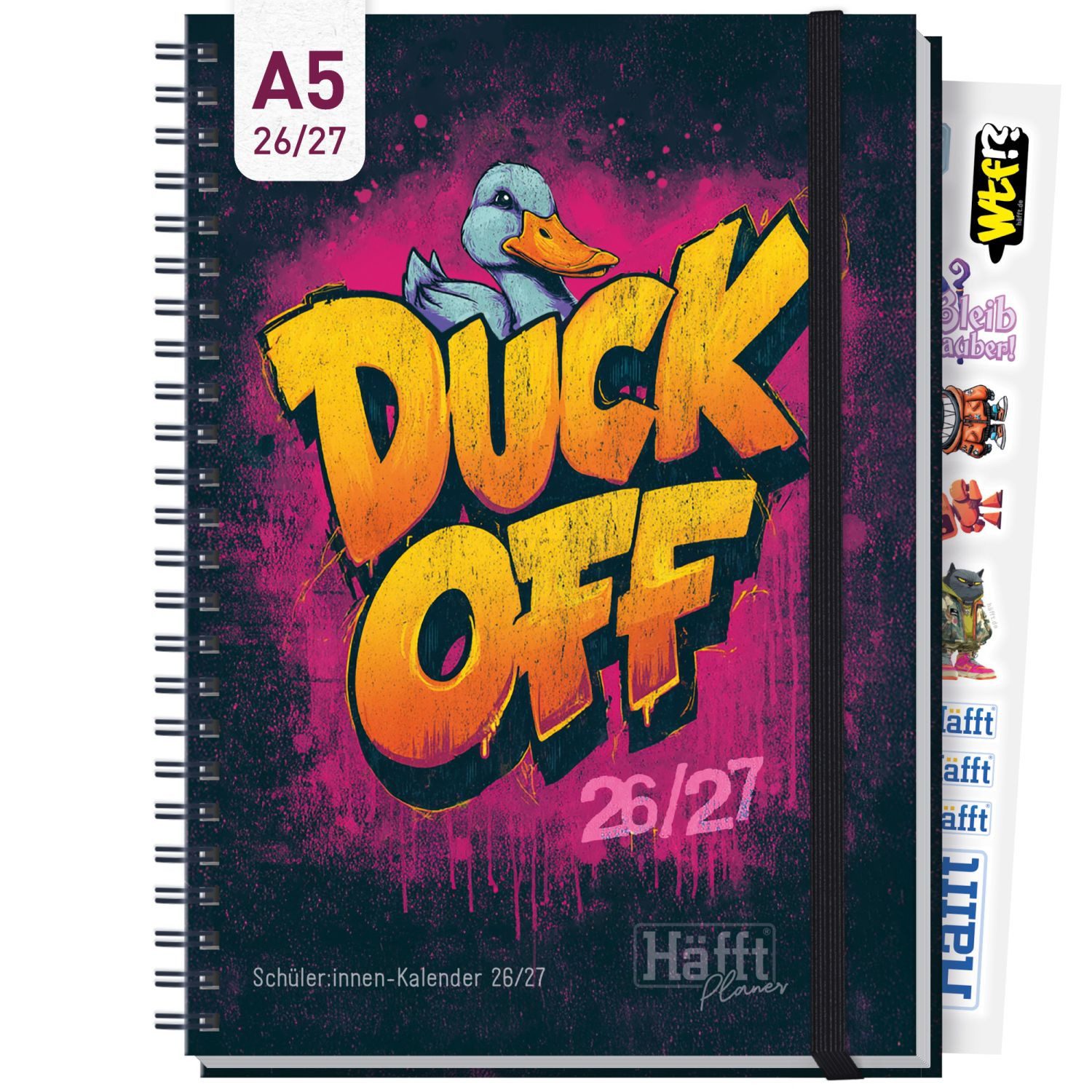 Häfft Schülerkalender PLANER Premium 2026/2027 / A5