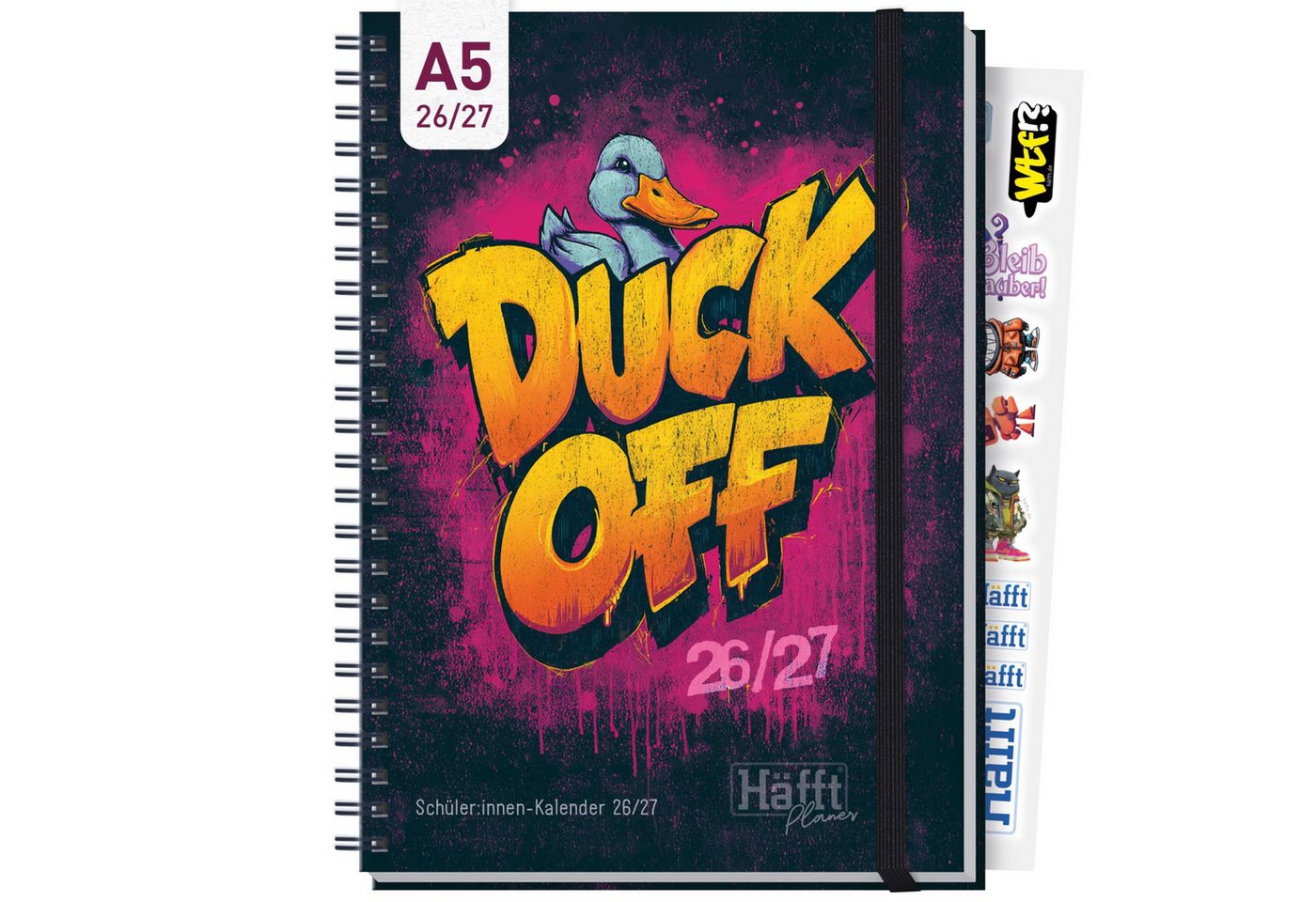Häfft Schülerkalender PLANER Premium 2026/2027 / A5