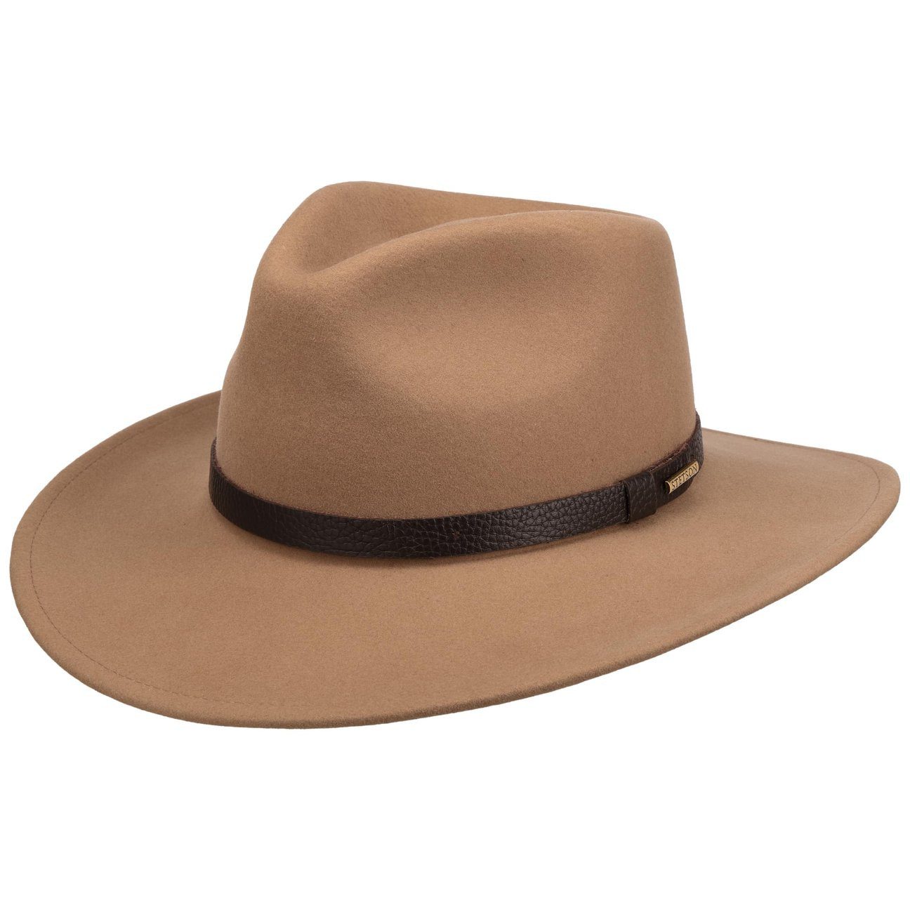 Stetson Cowboyhut (1-St) Westernhut mit Lederband