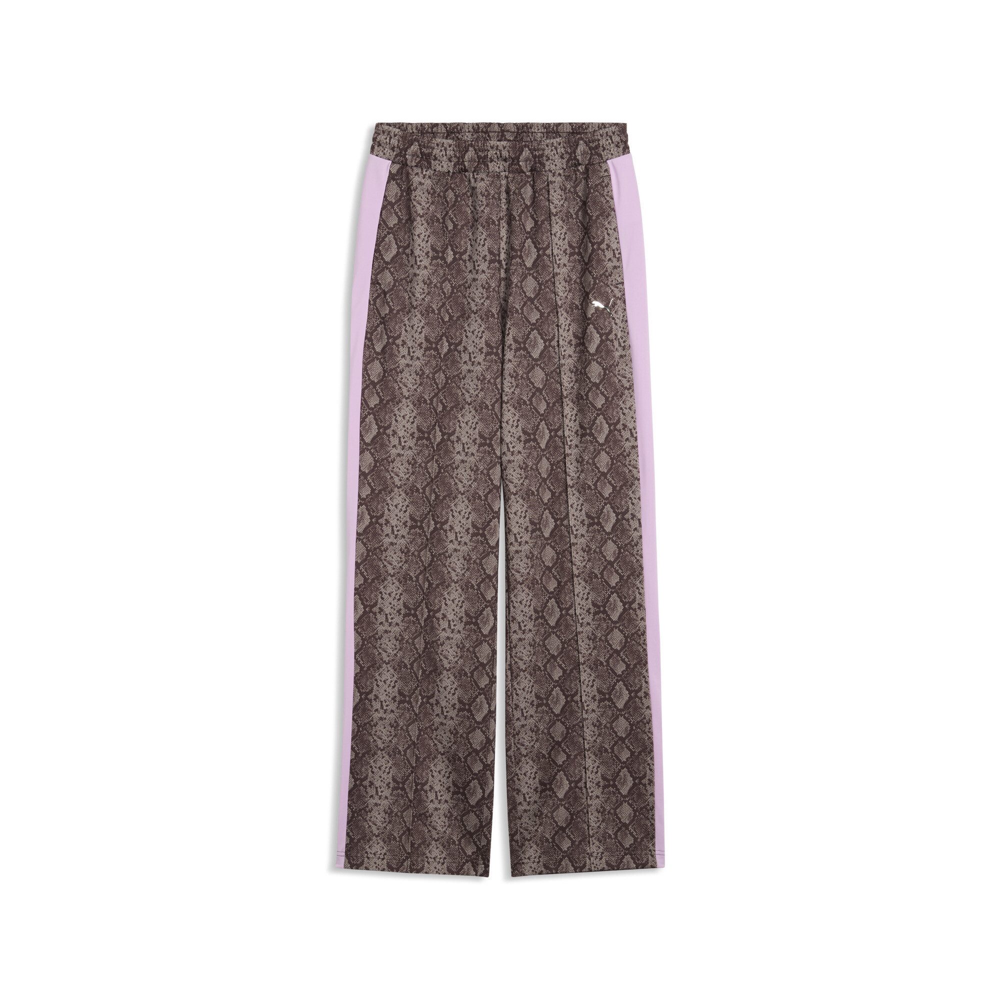 PUMA Sporthose T7 Snake Print Straight Hose Damen