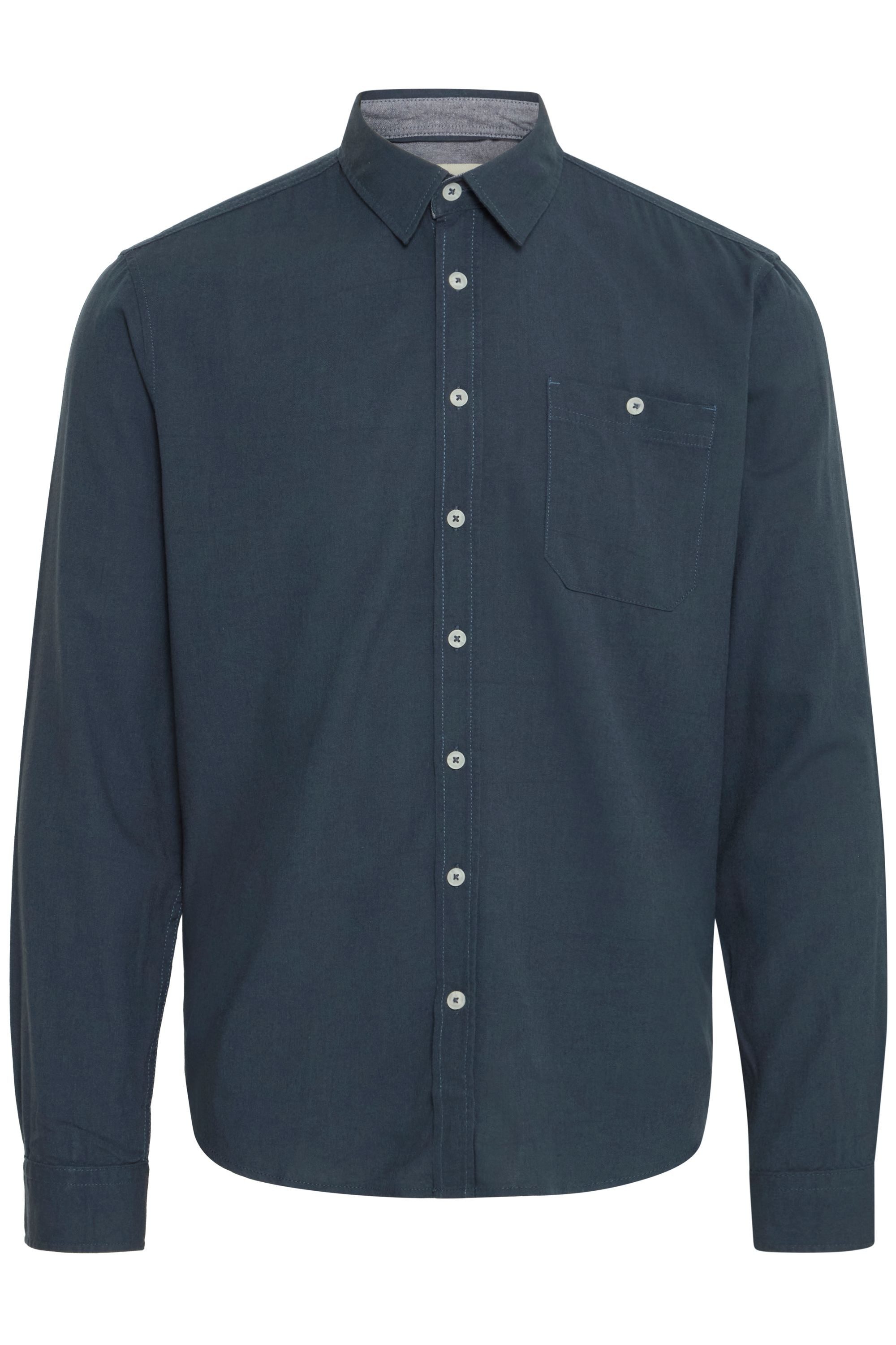 Blend Langarmhemd BHBOBBY Shirt Lässiges Langarmhemd mit Brusttasche günstig online kaufen