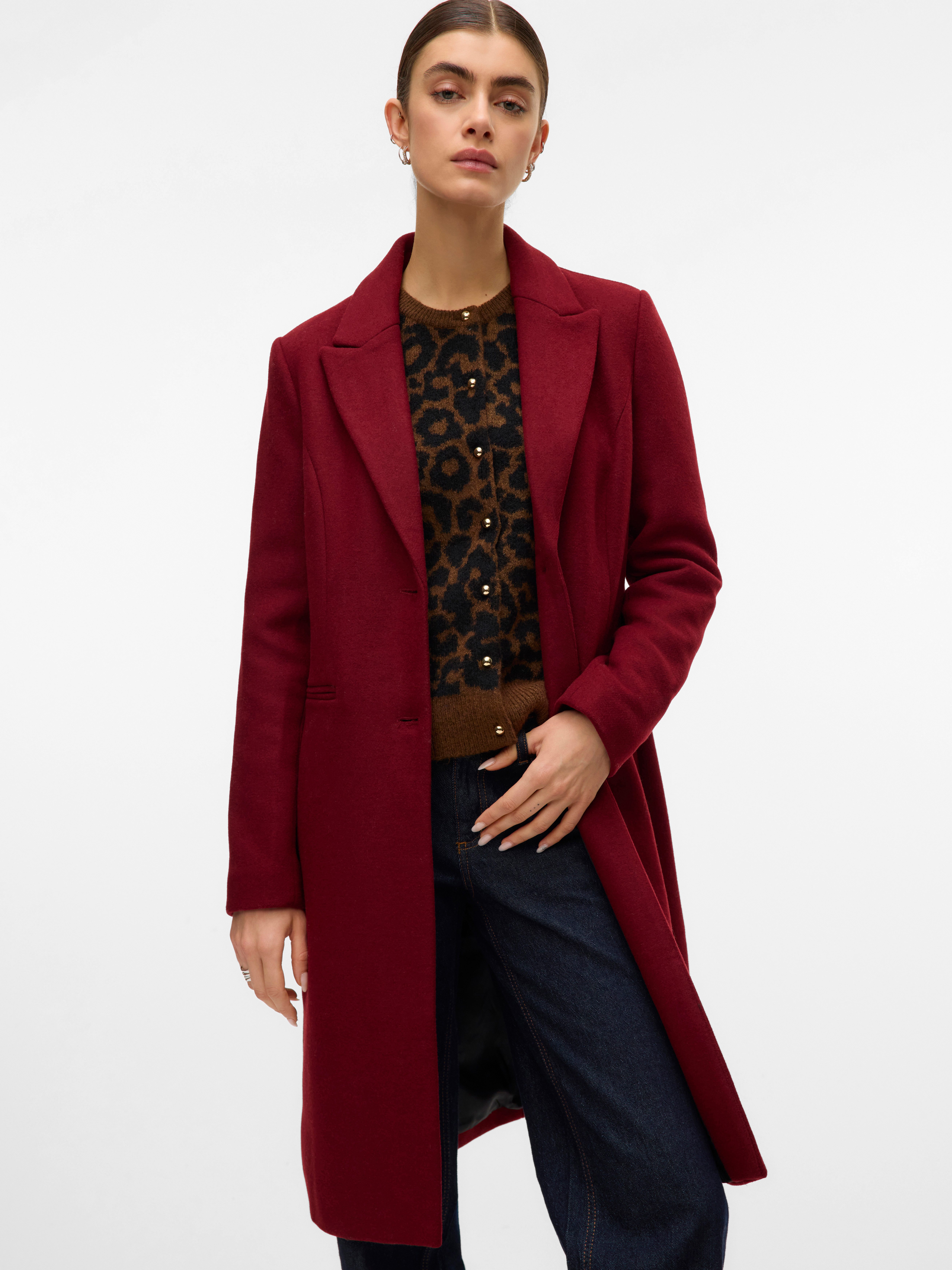 Vero Moda Langmantel VMBLAZA LONG WOOL COAT günstig online kaufen