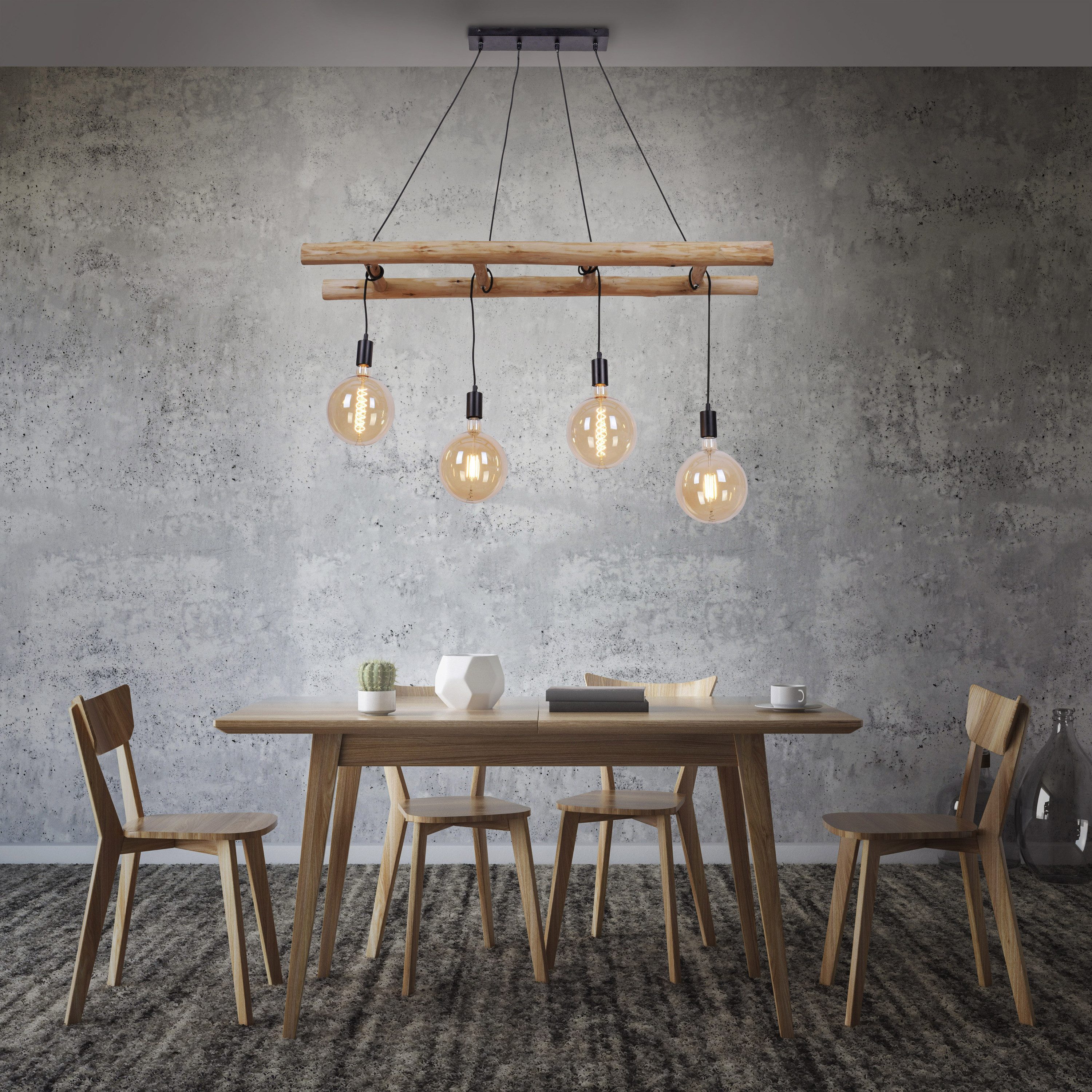 JUST LIGHT LED Pendelleuchte Pendellampe EDGAR günstig online kaufen