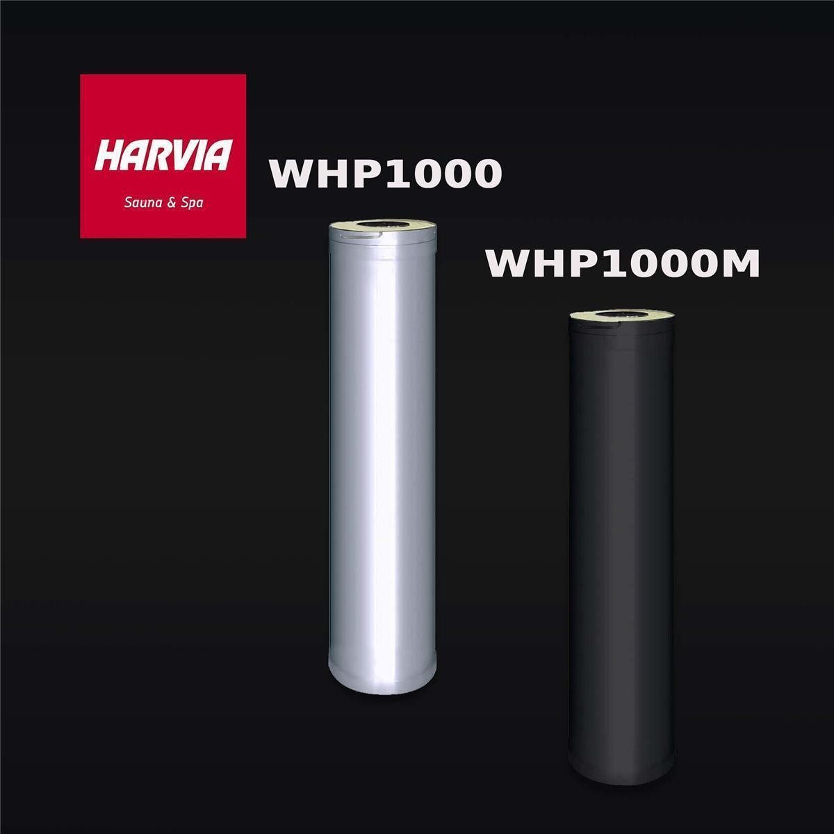 HARVIA Ofenrohr Modulschornstein Verlängerung 1000 mm - Stahl