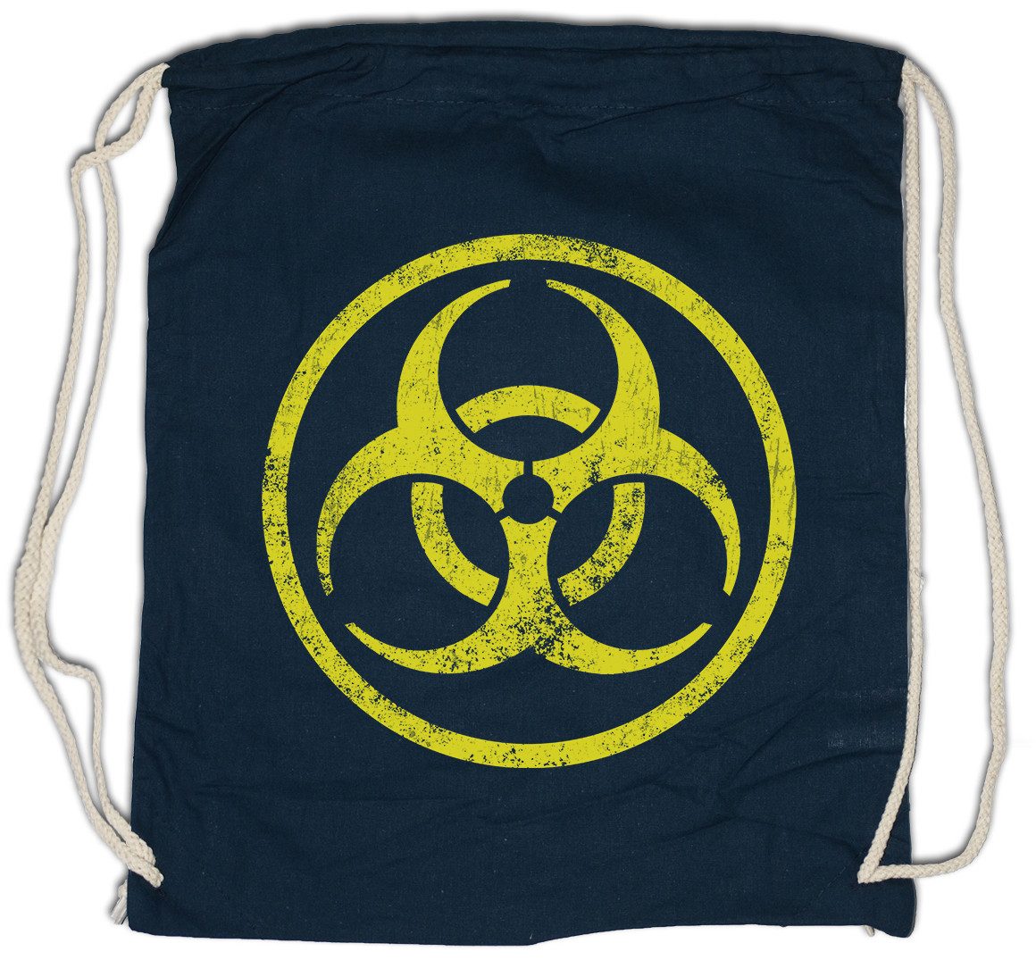 Turnbeutel CDC Biohazard Logo Turnbeutel The Monster Strain Strigoi Vampir