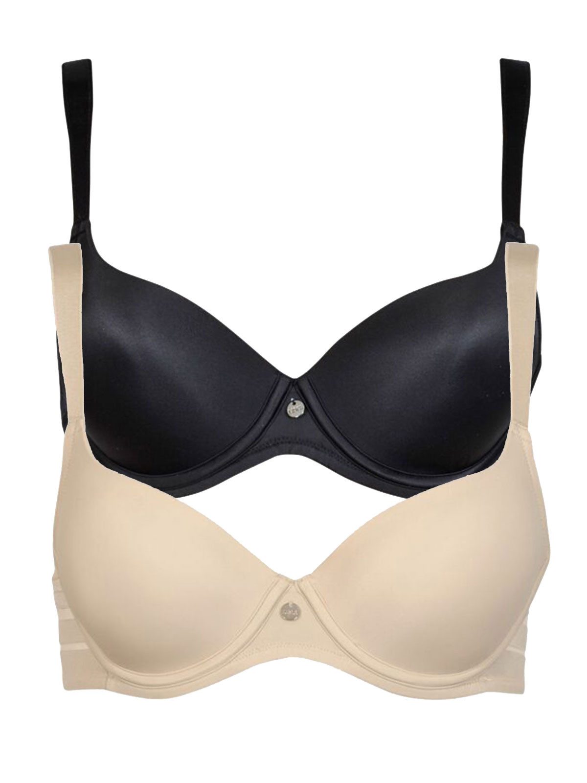 Lisca Schalen-BH 2er Pack Schalen BH Alegra (Spar-Set, 2-tlg) nahtlos