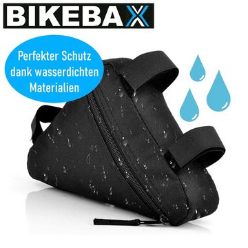 MAVURA Fahrradtasche BIKEBAX Fahrrad Tasche Rahmen Dreieckstasche Rahmentasche, Dreieck Tasche Radfahren wasserdicht mit Fahrrad Reifen Reparatur Set