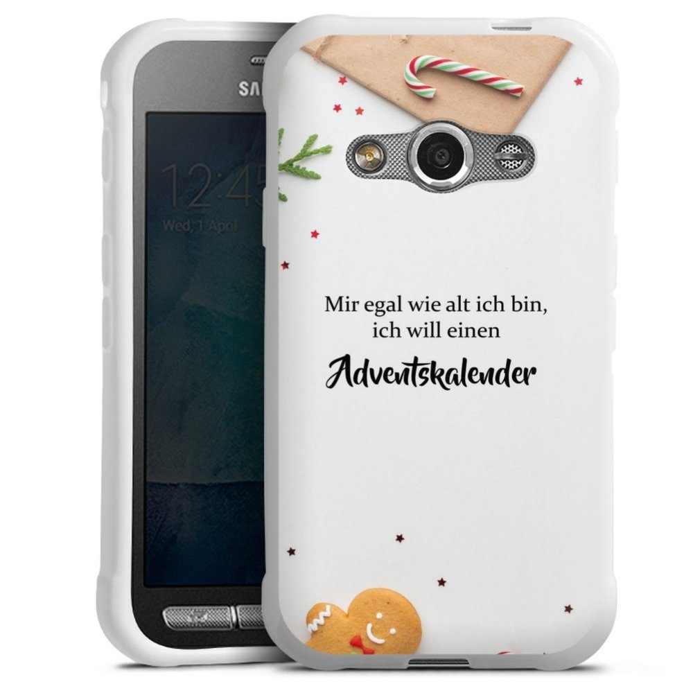 DeinDesign Handyhülle Egal wie alt ich bin, Hülle Sprüche Statement Weihnachten