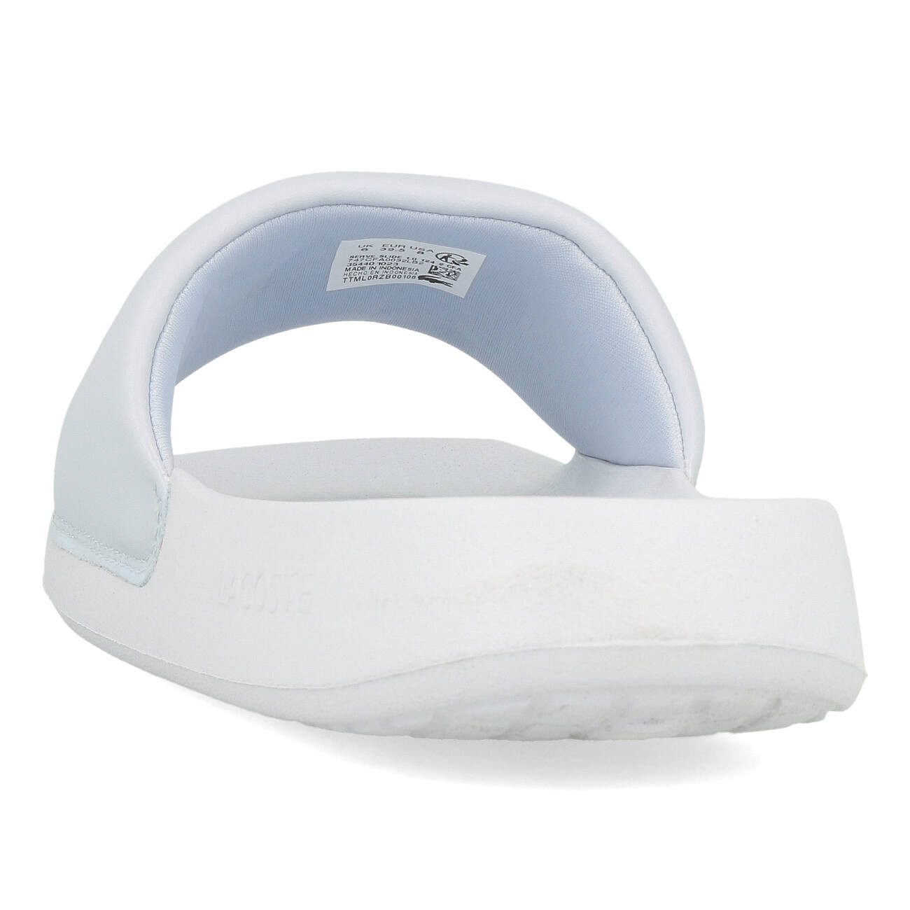 Lacoste Lacoste Serve Slide 1.0 124 2 CFA Damen Light Blue Light Blue Sandale