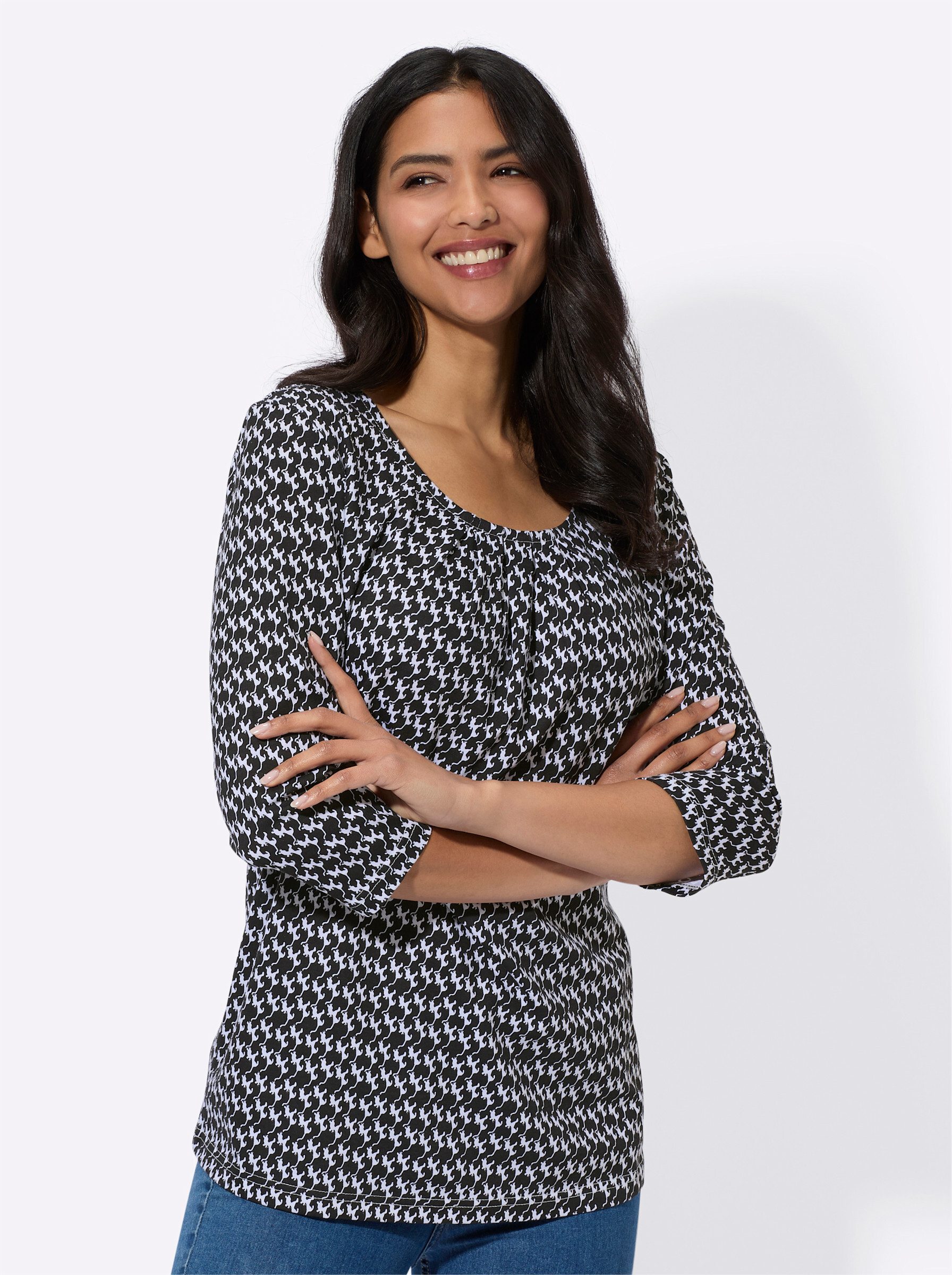 Sieh an! T-Shirt 3/4-Arm-Shirt . günstig online kaufen