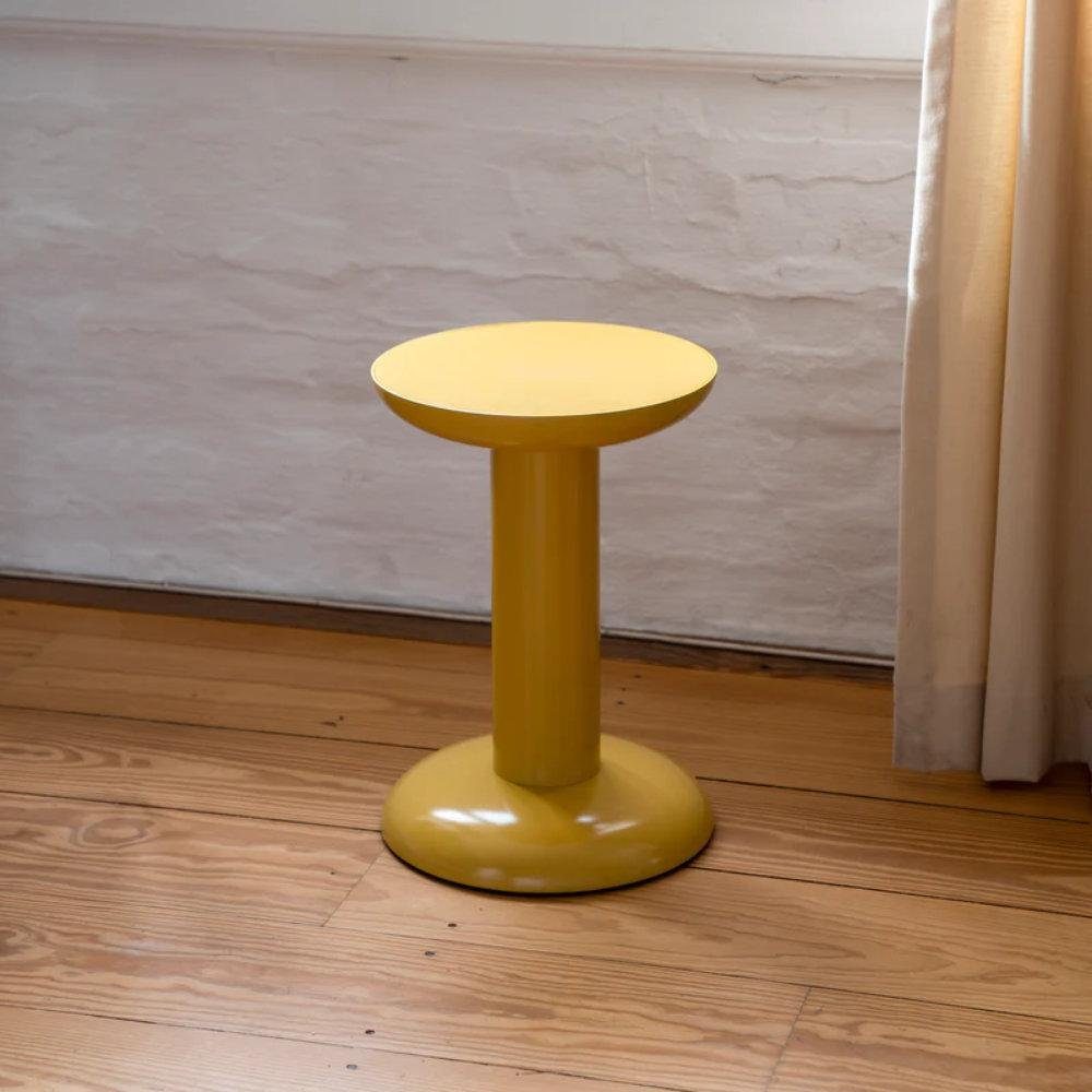 Raawii Beistelltisch Tisch Thing Yellow Aluminium Table