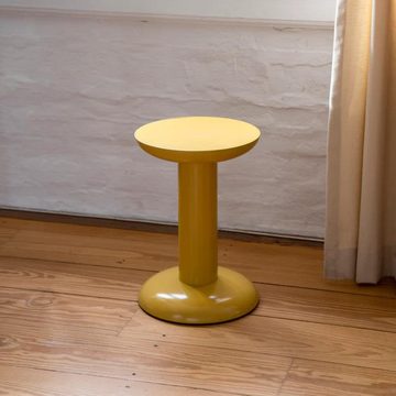 Raawii Beistelltisch Tisch Thing Table Yellow Aluminium