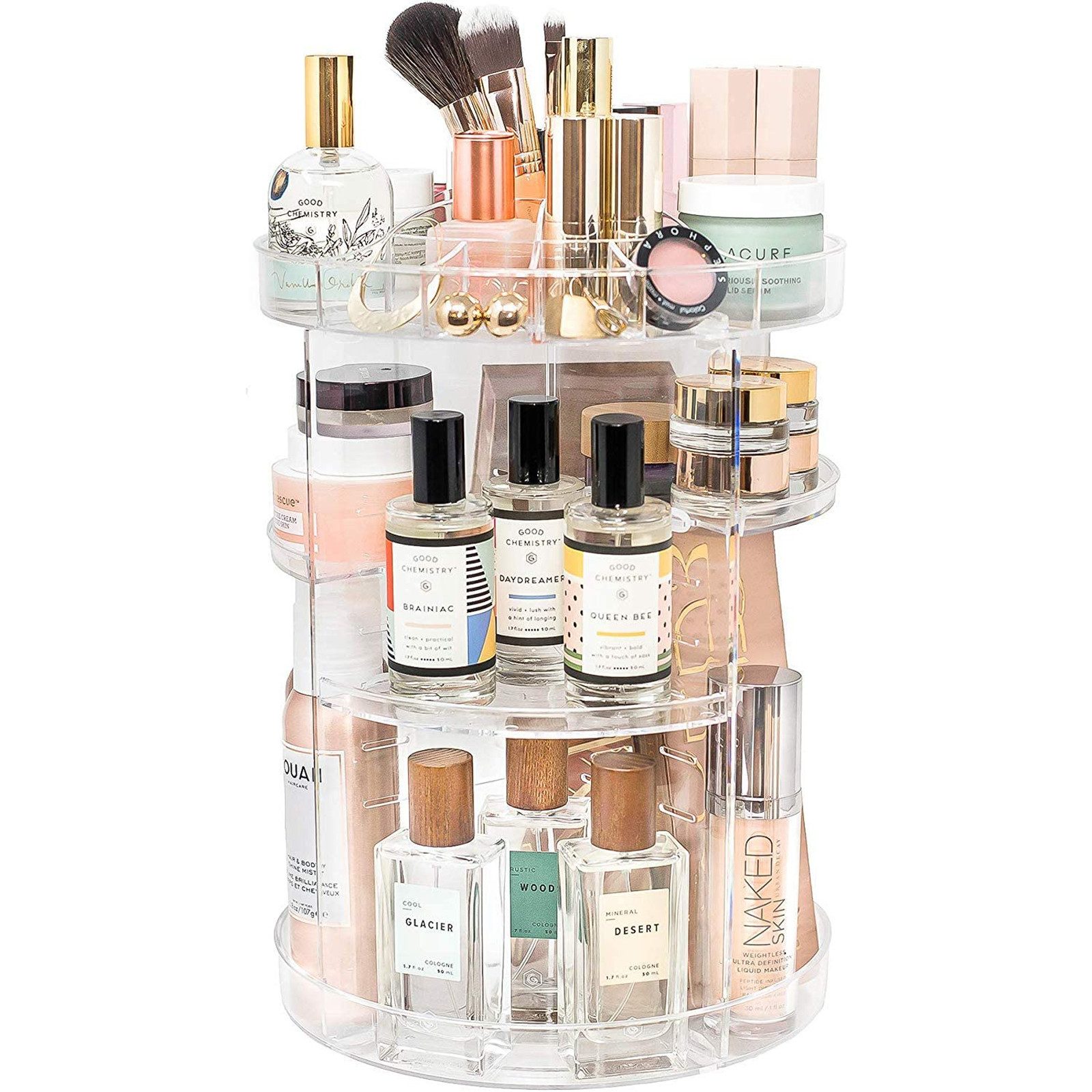 Comfy Mate Badorganizer 360° Drehbarer Make-up Organizer, Höhenverstellbare günstig online kaufen