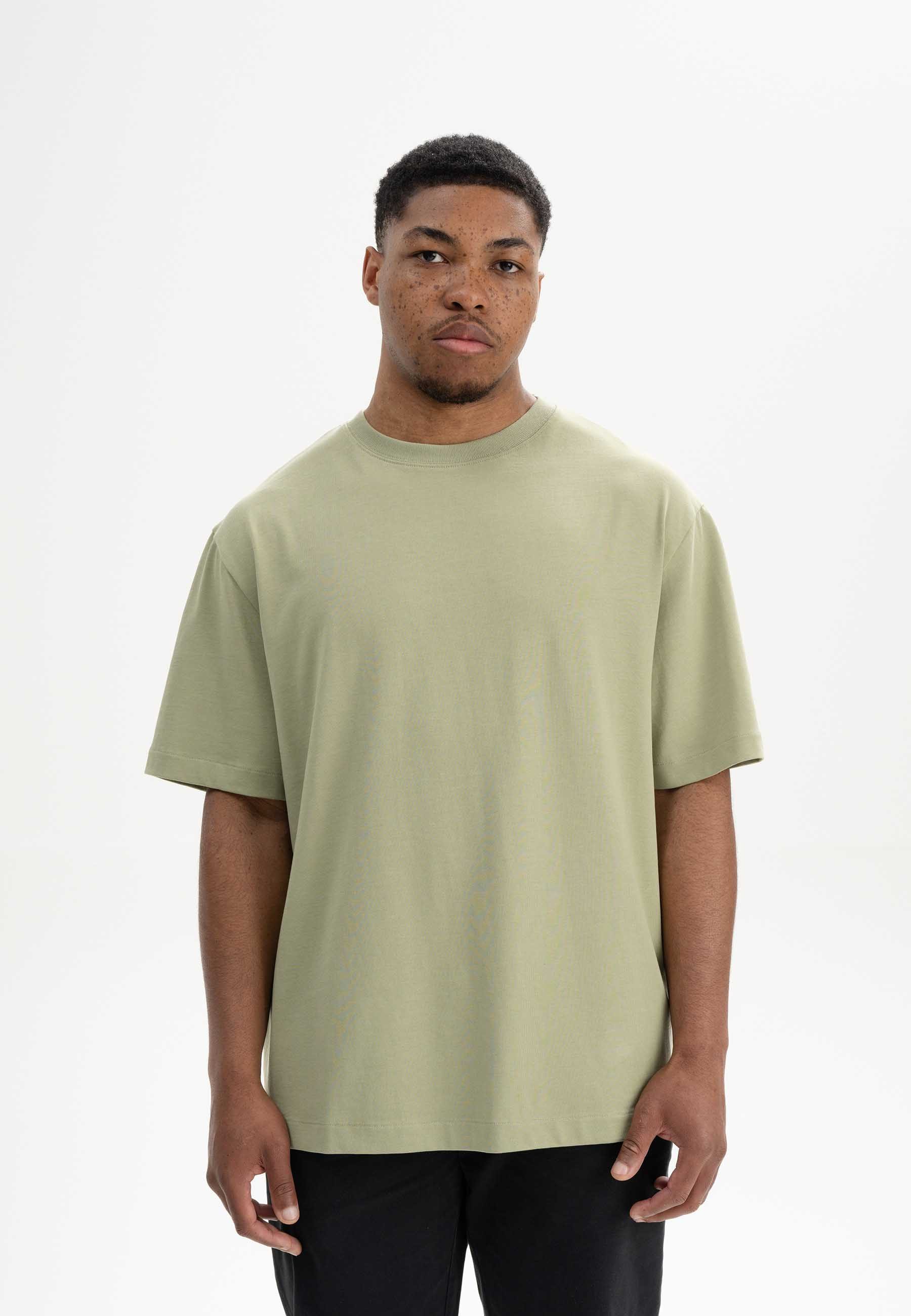 MELA Kurzarmshirt Oversized T-Shirt schwer BHAJAN günstig online kaufen