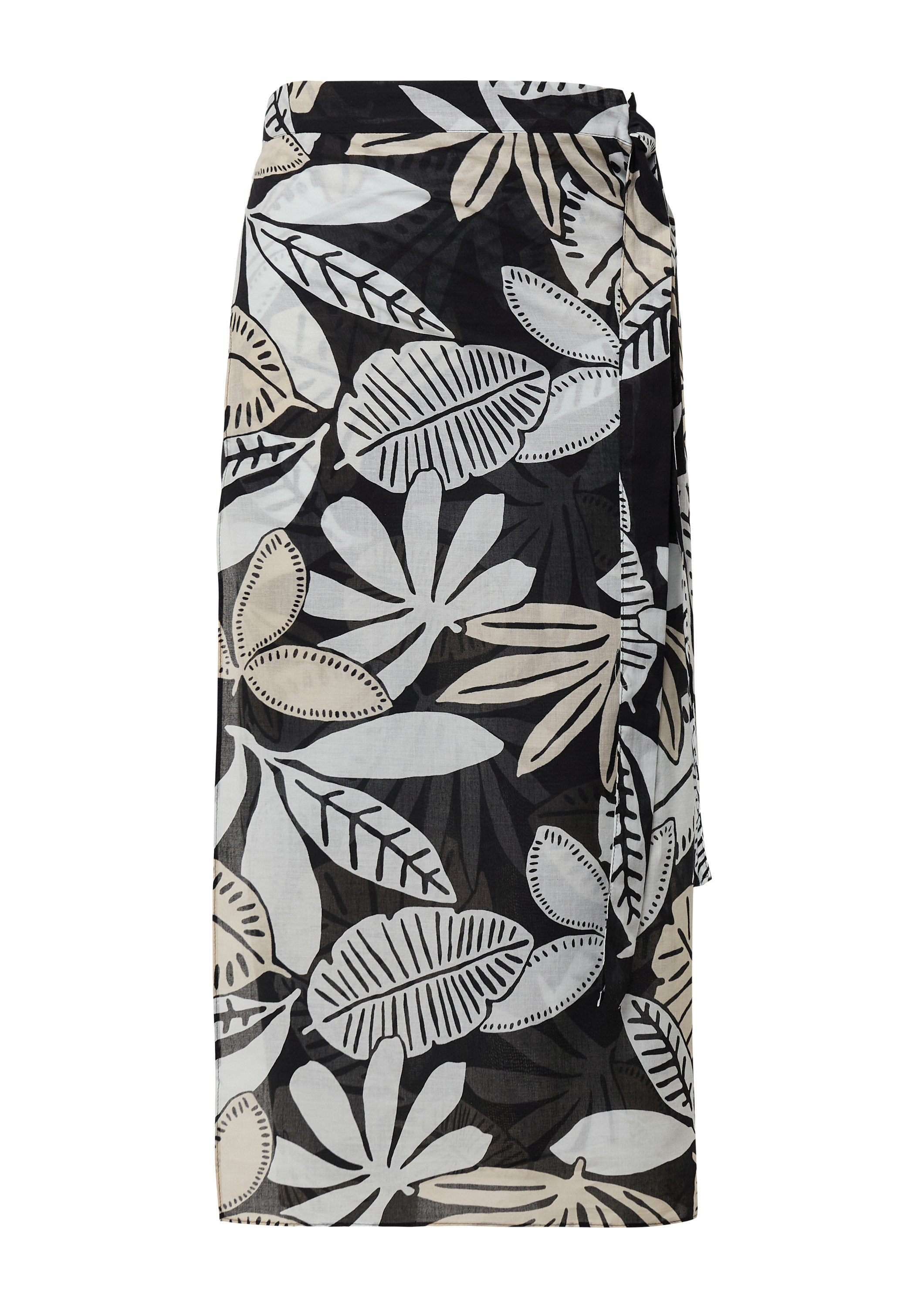 s.Oliver Midirock Indoor-Poncho Pareo mit Artwork