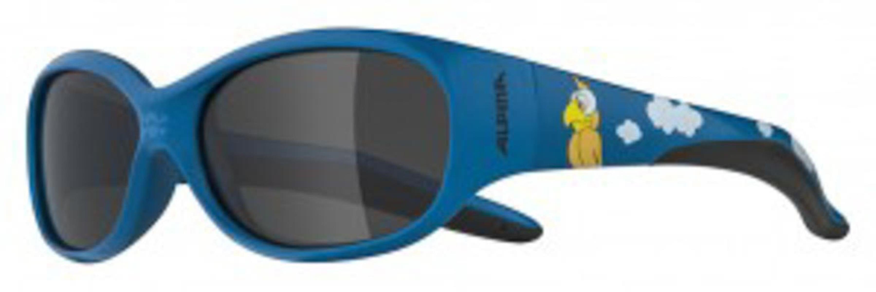 Alpina Flexxy sw blau/Pirat GLOSS Glas PIRAT BLUE Sonnenbrille Fahrradbrille Rahmen Alpina gloss, Kids