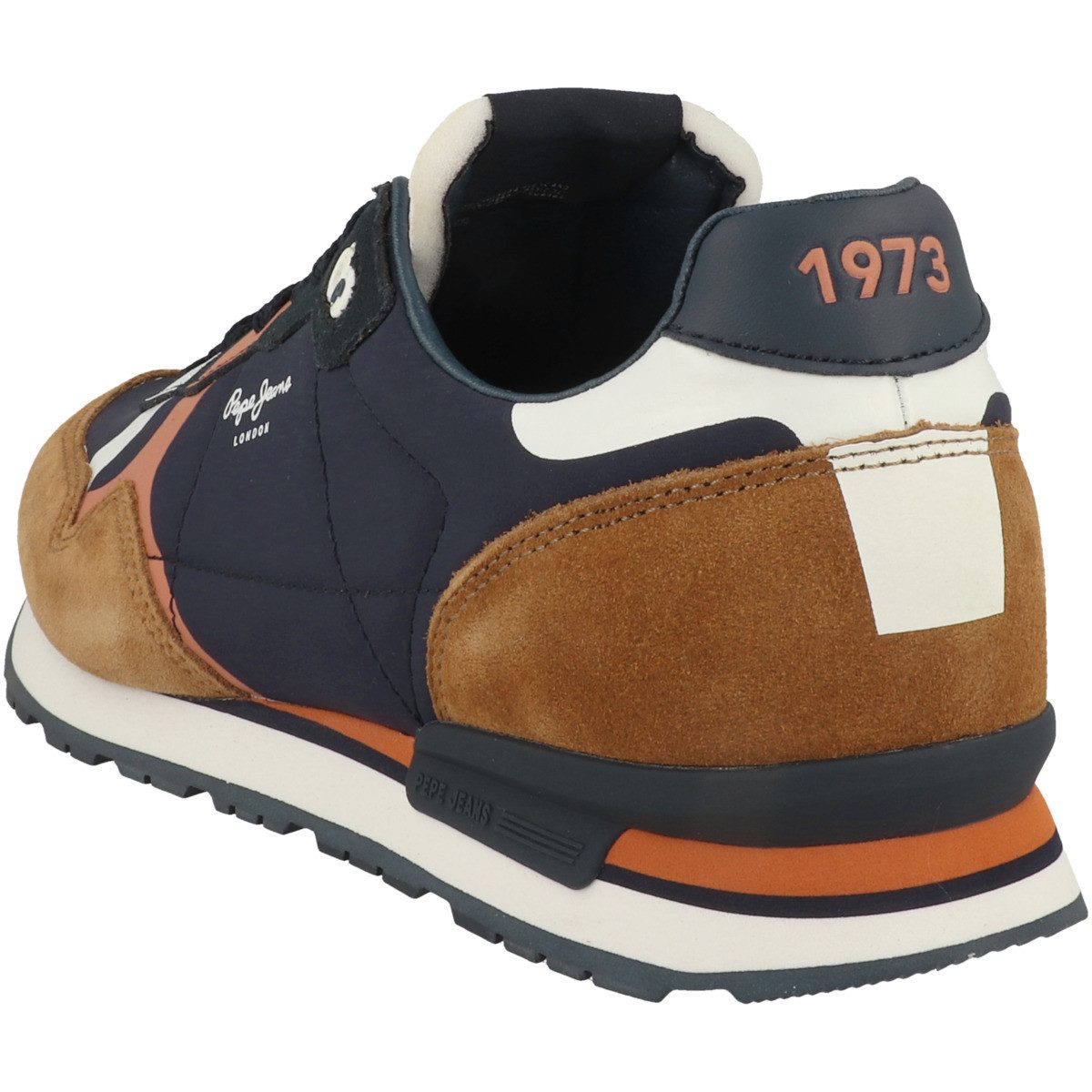 Pepe Jeans Brit Road Herren Sneaker Turnschuhe, Sportschuhe, Freizeitschuhe, Halbschuhe, Schnürschuhe