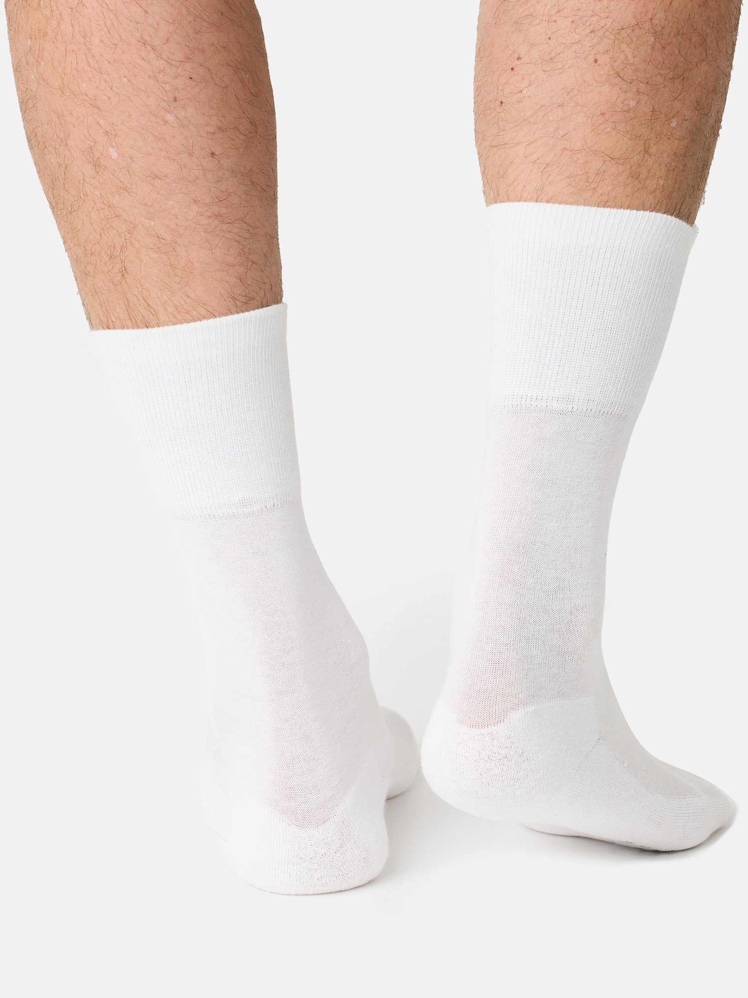 Nur Basicsocken uni Socken (7-Paar) günstig Der Aktiv weiß
