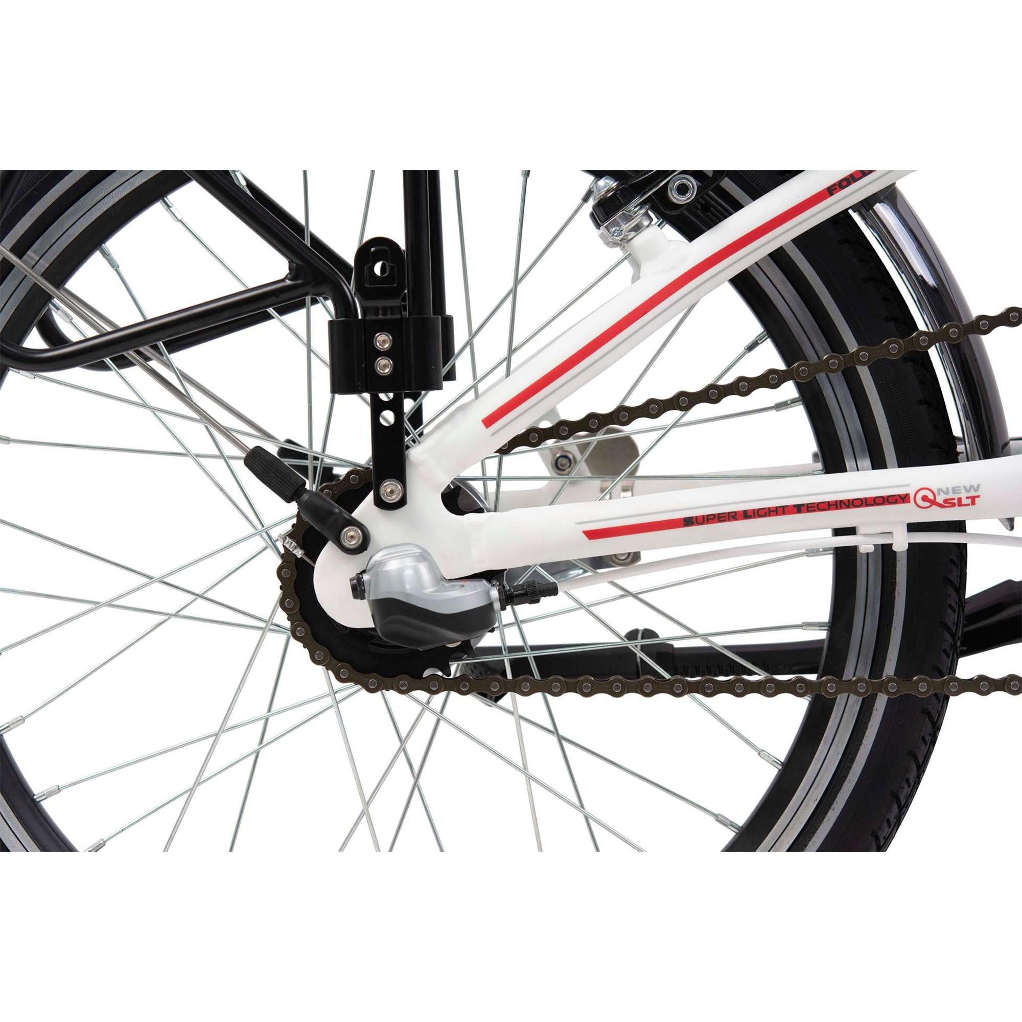 Chrisson Faltrad Foldrider 3.0, 7 Gang, Nabenschaltung, Klapprad 20 Zoll 155 - 190 cm Klappfahrrad 7 Gang Nabenschaltung
