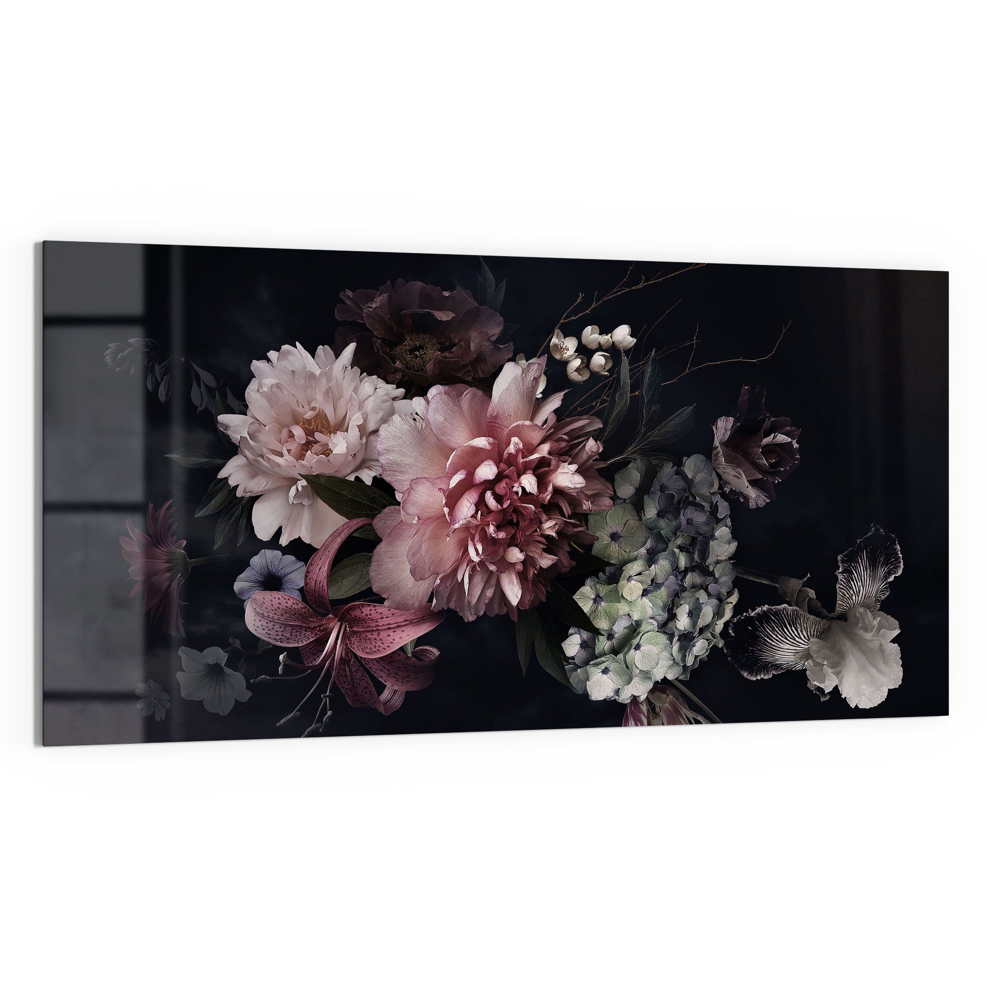 DEQORI Glasbild 'Blühende Pracht', 'Blühende Pracht', günstig online kaufen