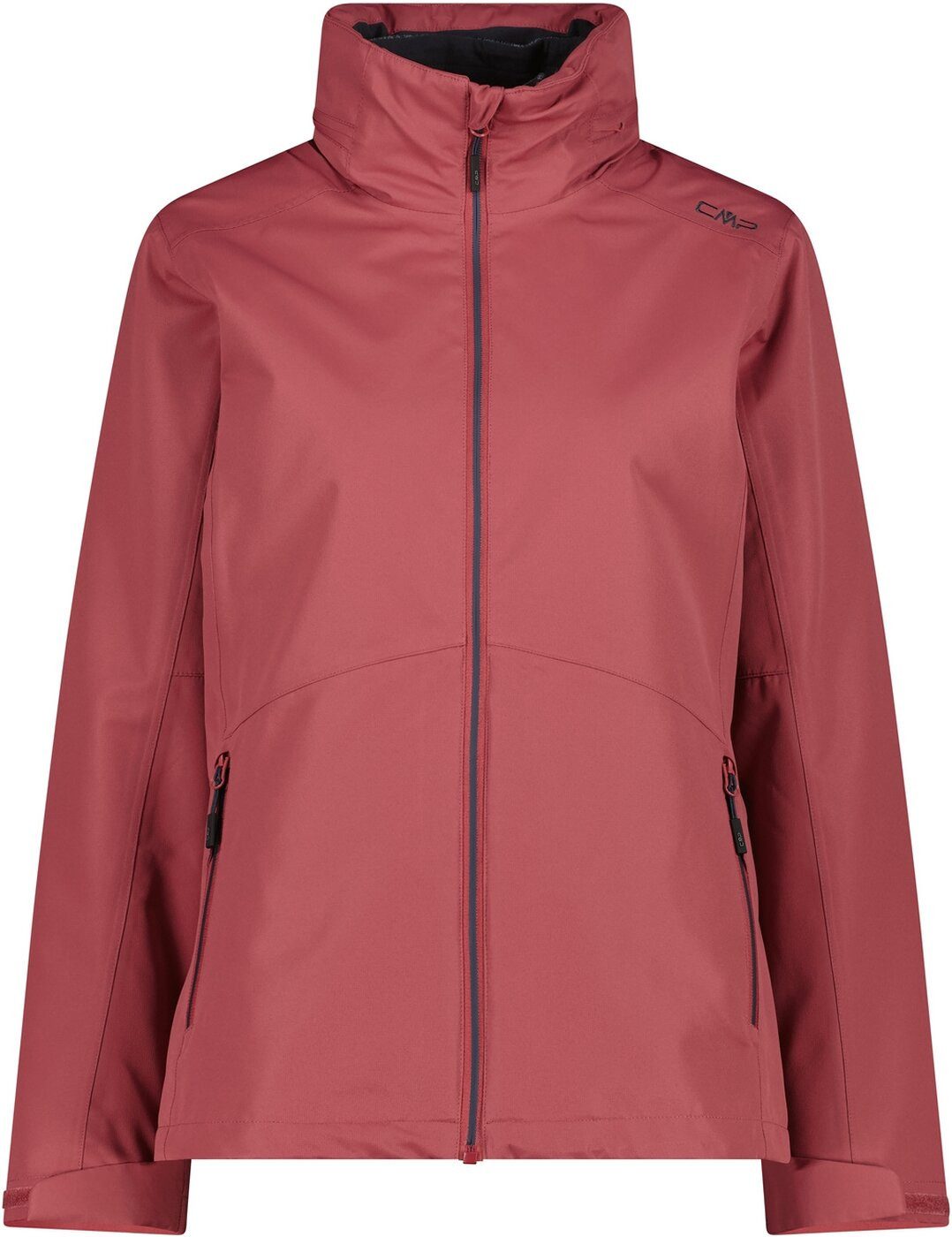 CMP Trekkingjacke WOMAN JACKET FIX HOOD DETACHBLE INN.JACKET PEONY günstig online kaufen