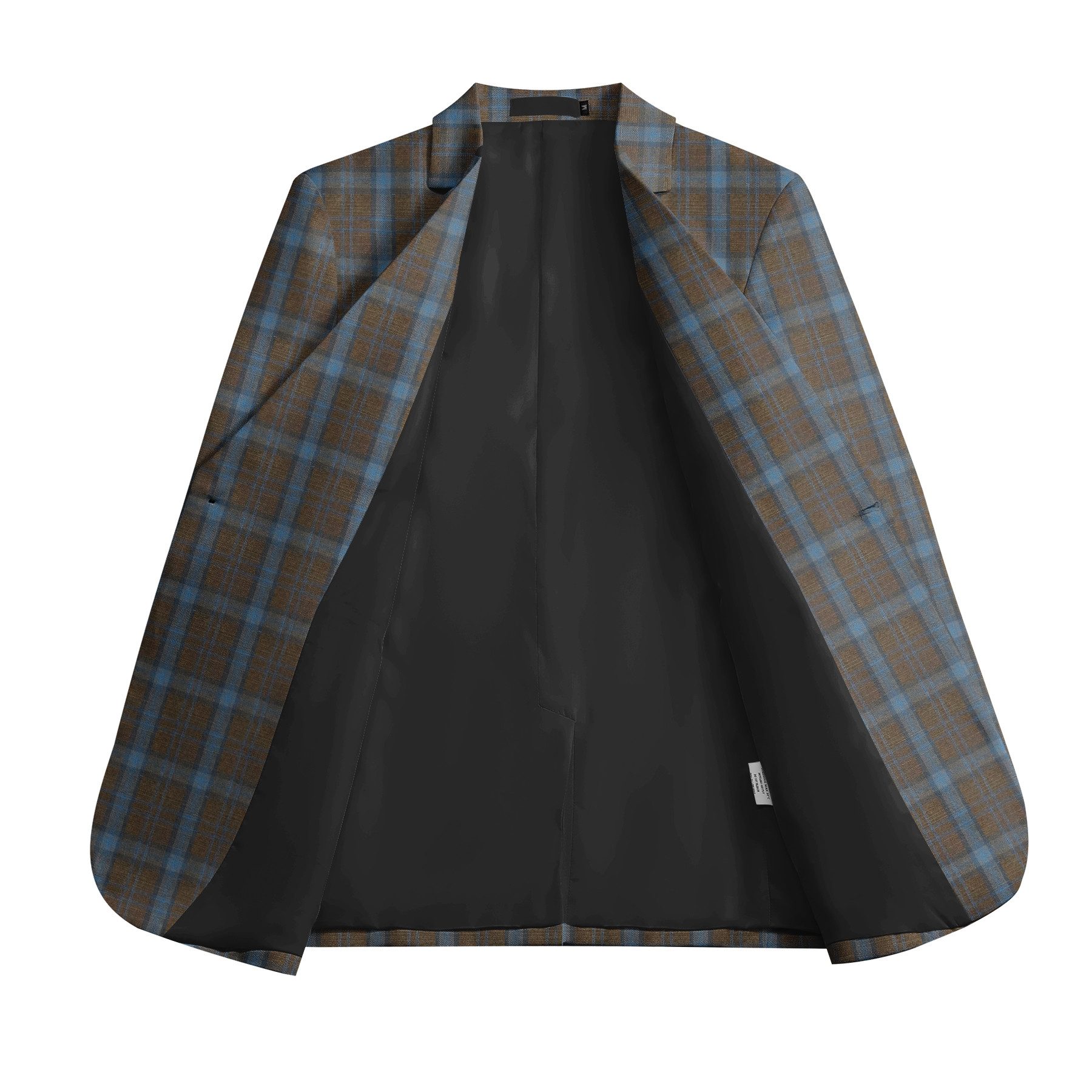 Allthemen Sakko mit buntem Karomuster Anzugsakko Regular-Fit günstig online kaufen